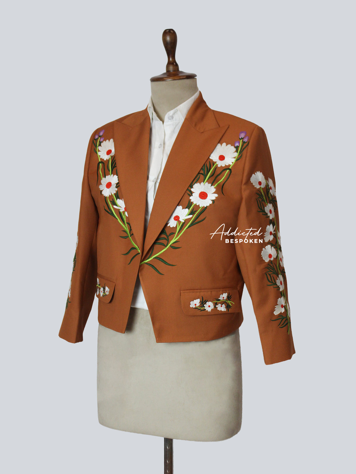 Brown Western Wedding Suit Addicted Bespoken