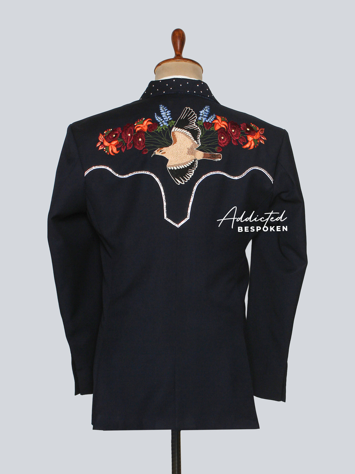 Stylish Embroidered Western Wedding Suit Addicted Bespoken