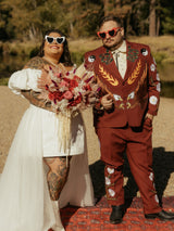 Phoenix Harmony Embroidered Suit