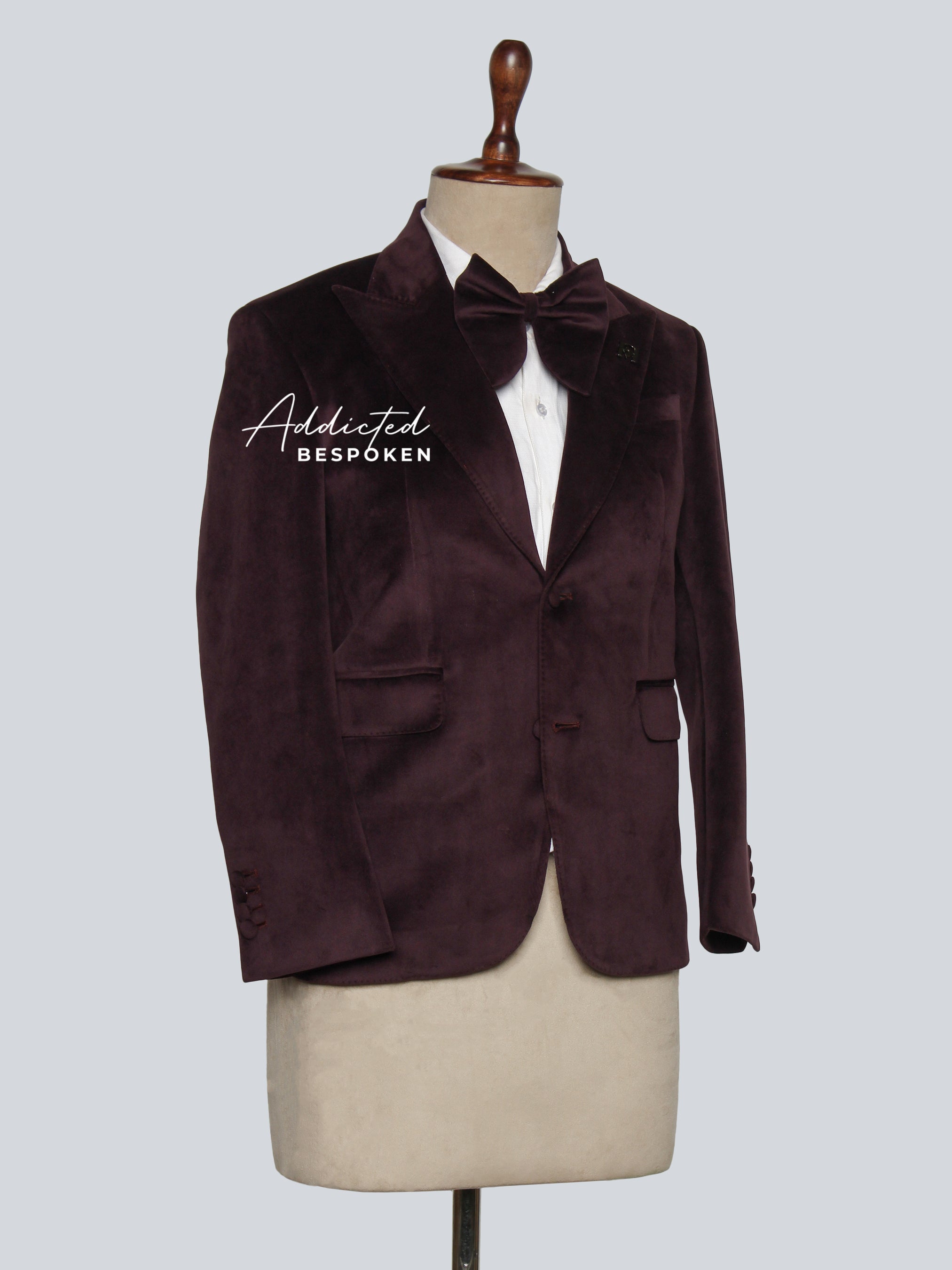 Velvet Formal Suit Set