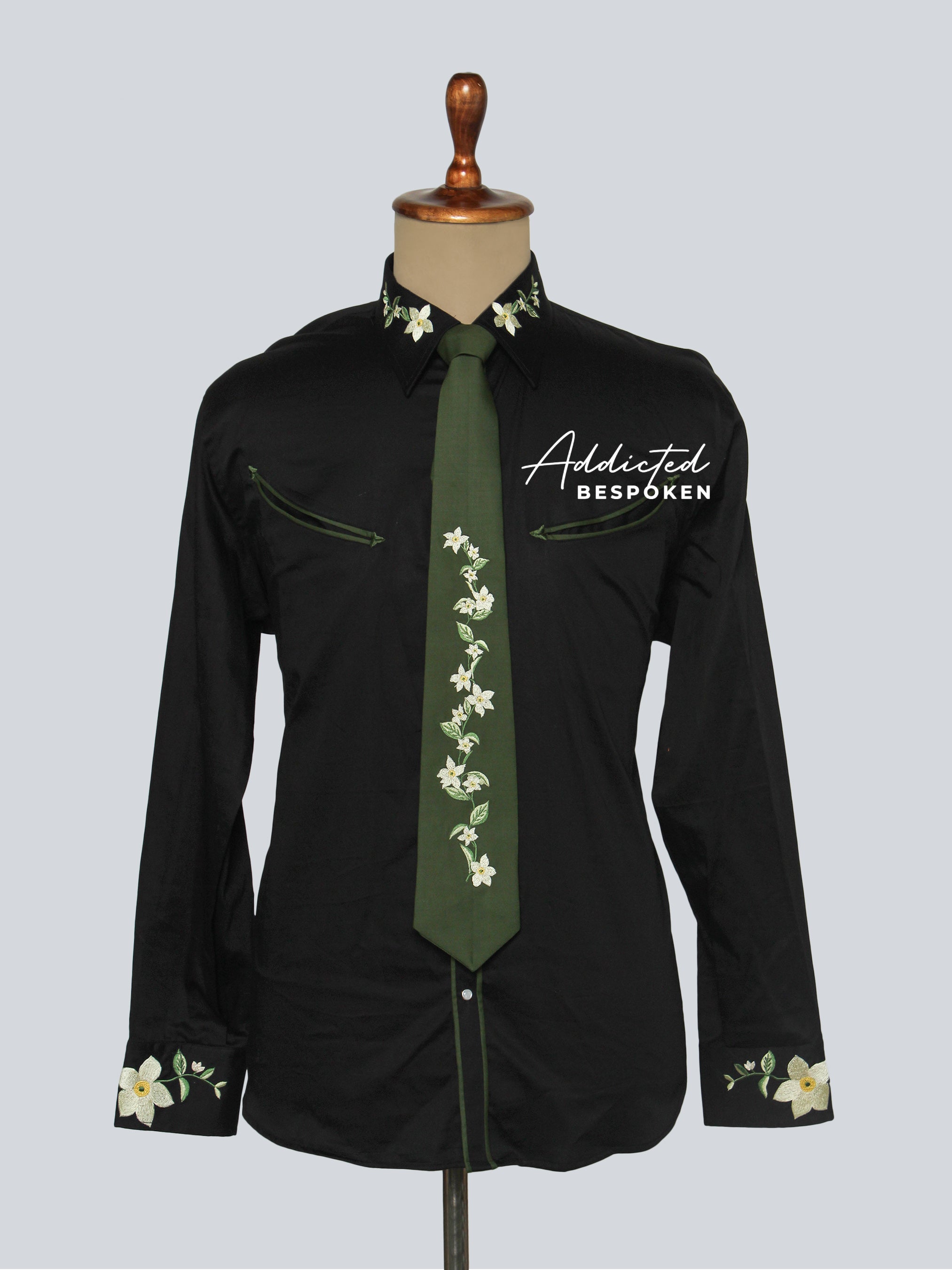 Nature Bloom Western Suit Addicted Bespoken