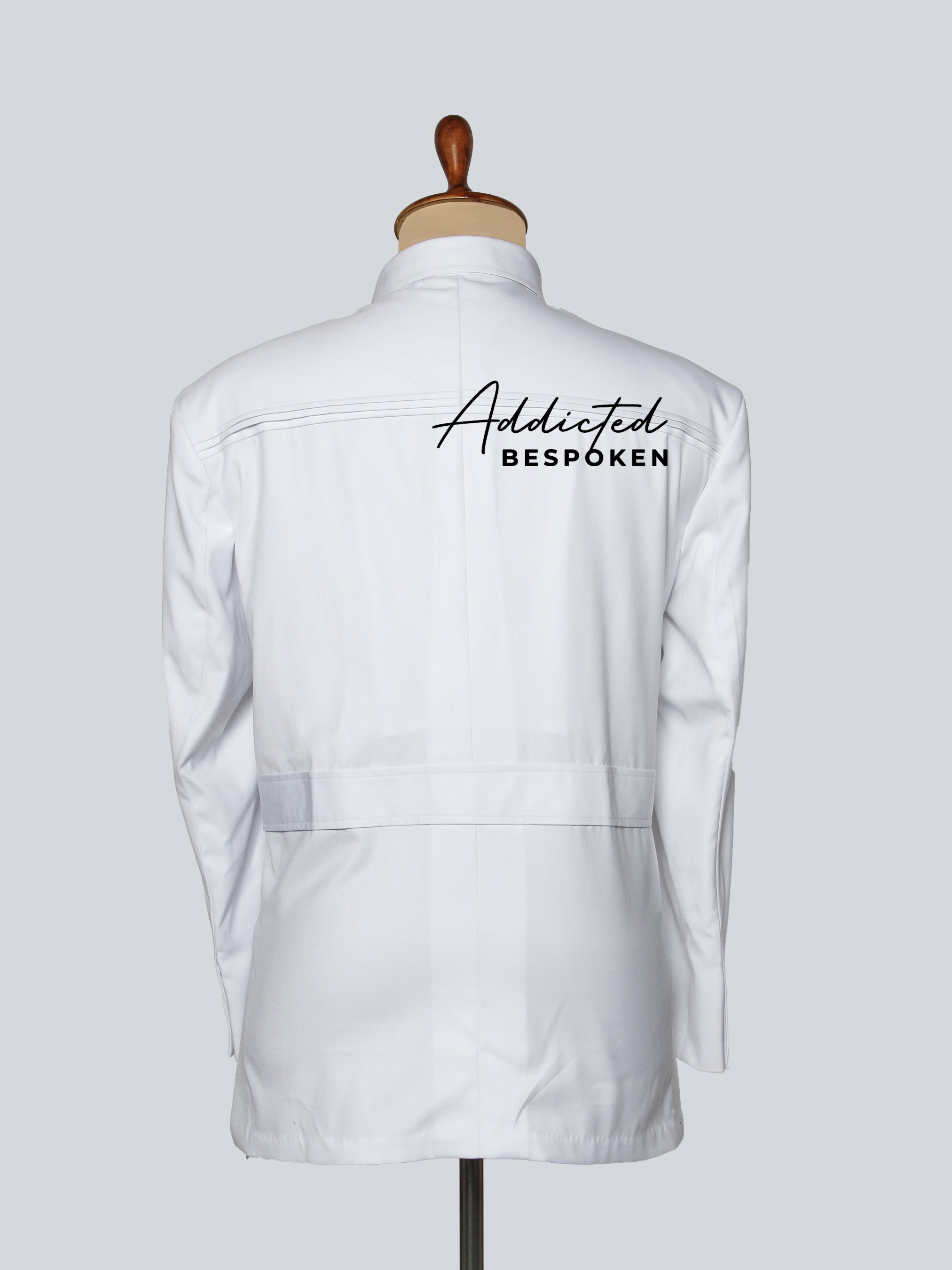 White Heritage Safari Jacket Addicted Bespoken