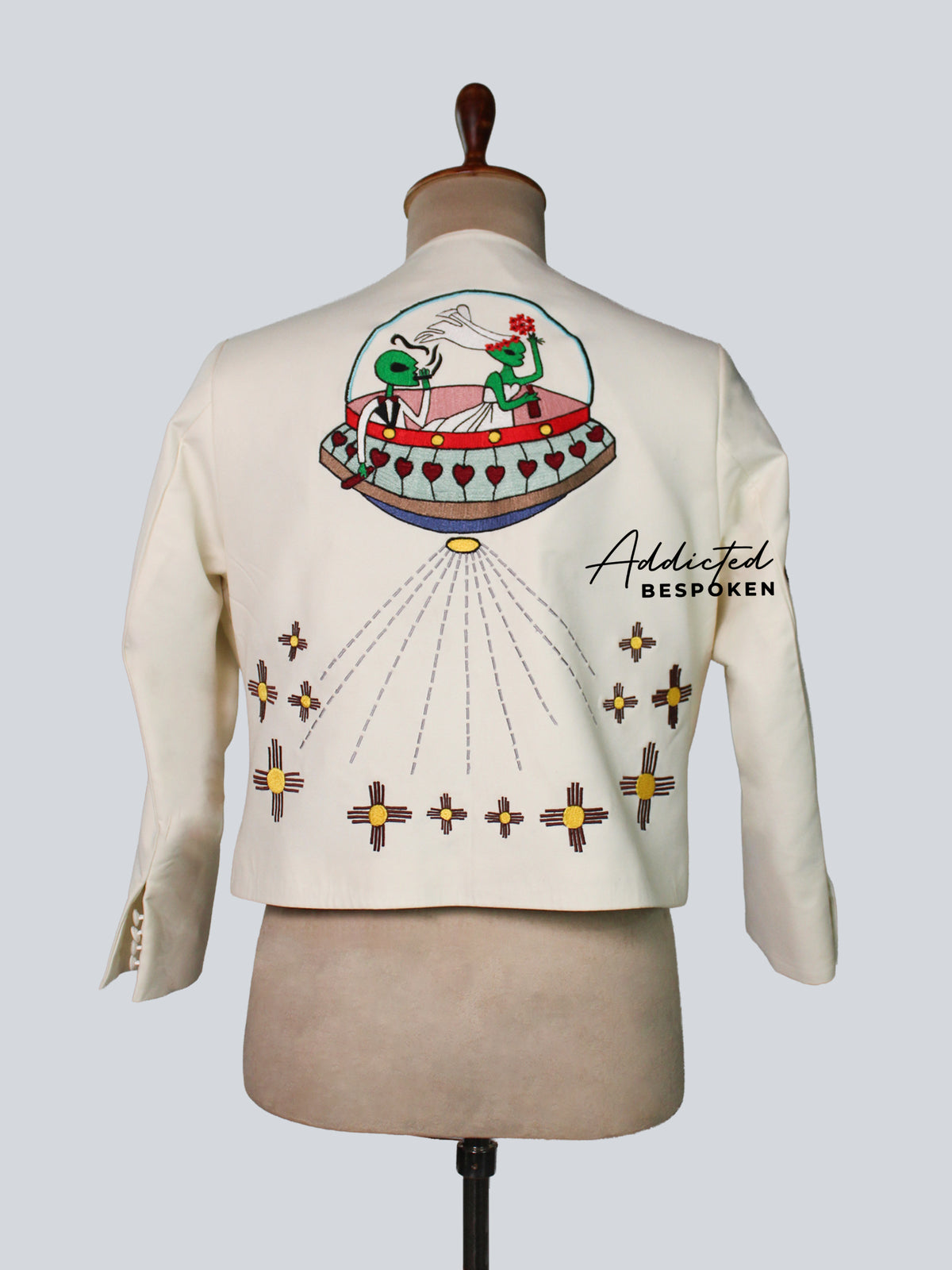 Ivory Western Cowboy Blazer Addicted Bespoken