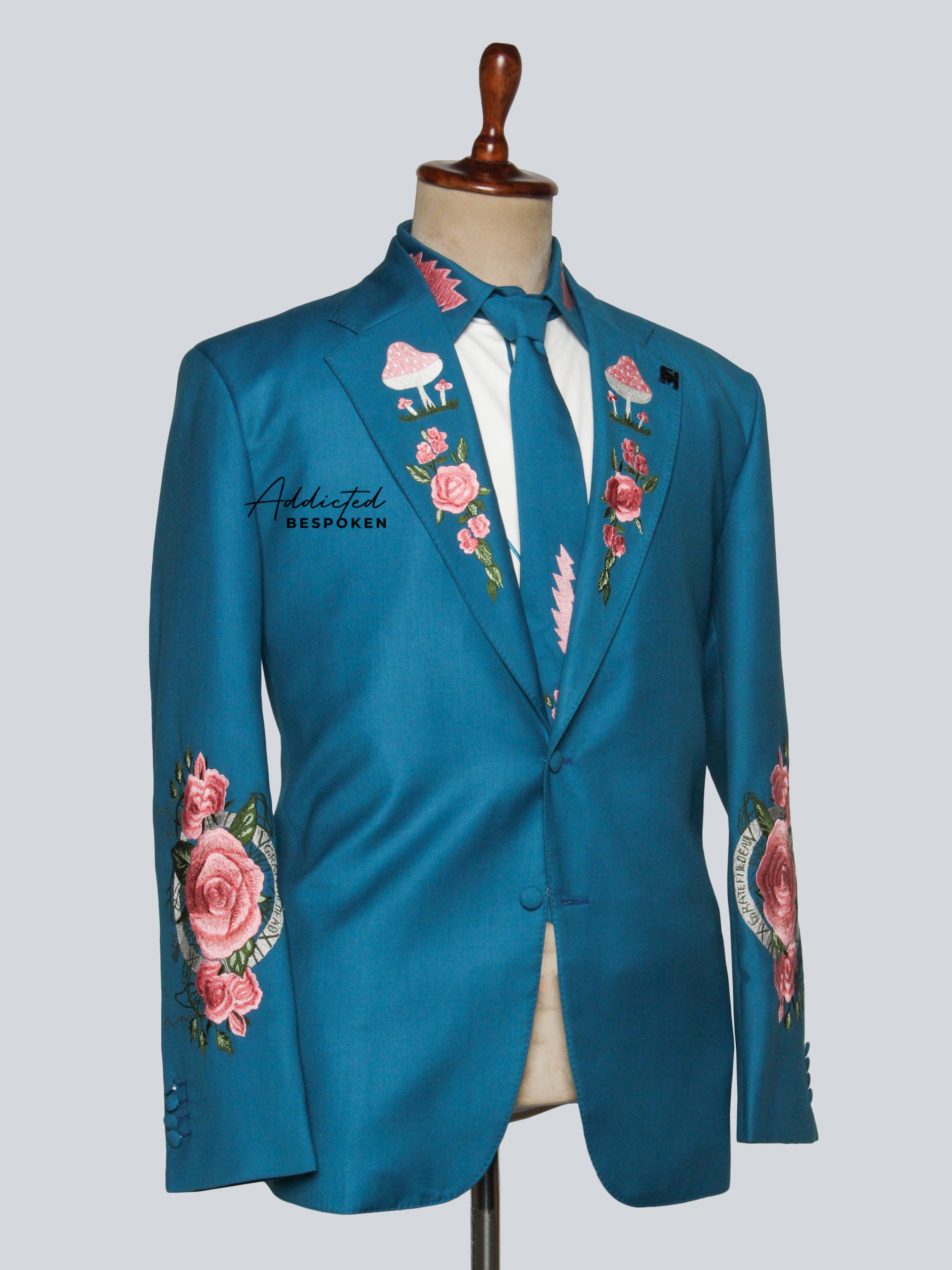 The Electric Bloom Floral Themed Suit