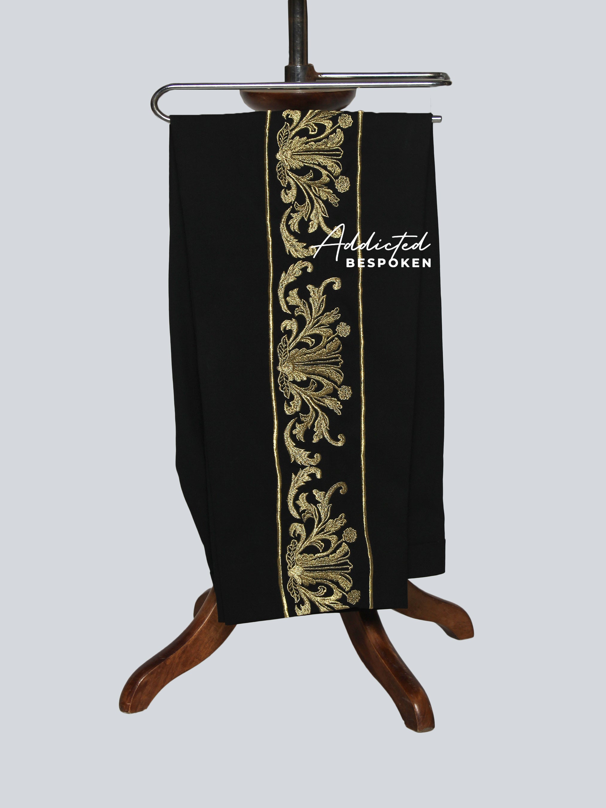 Black & Gold Matador Embroidered Suit Addicted Bespoken