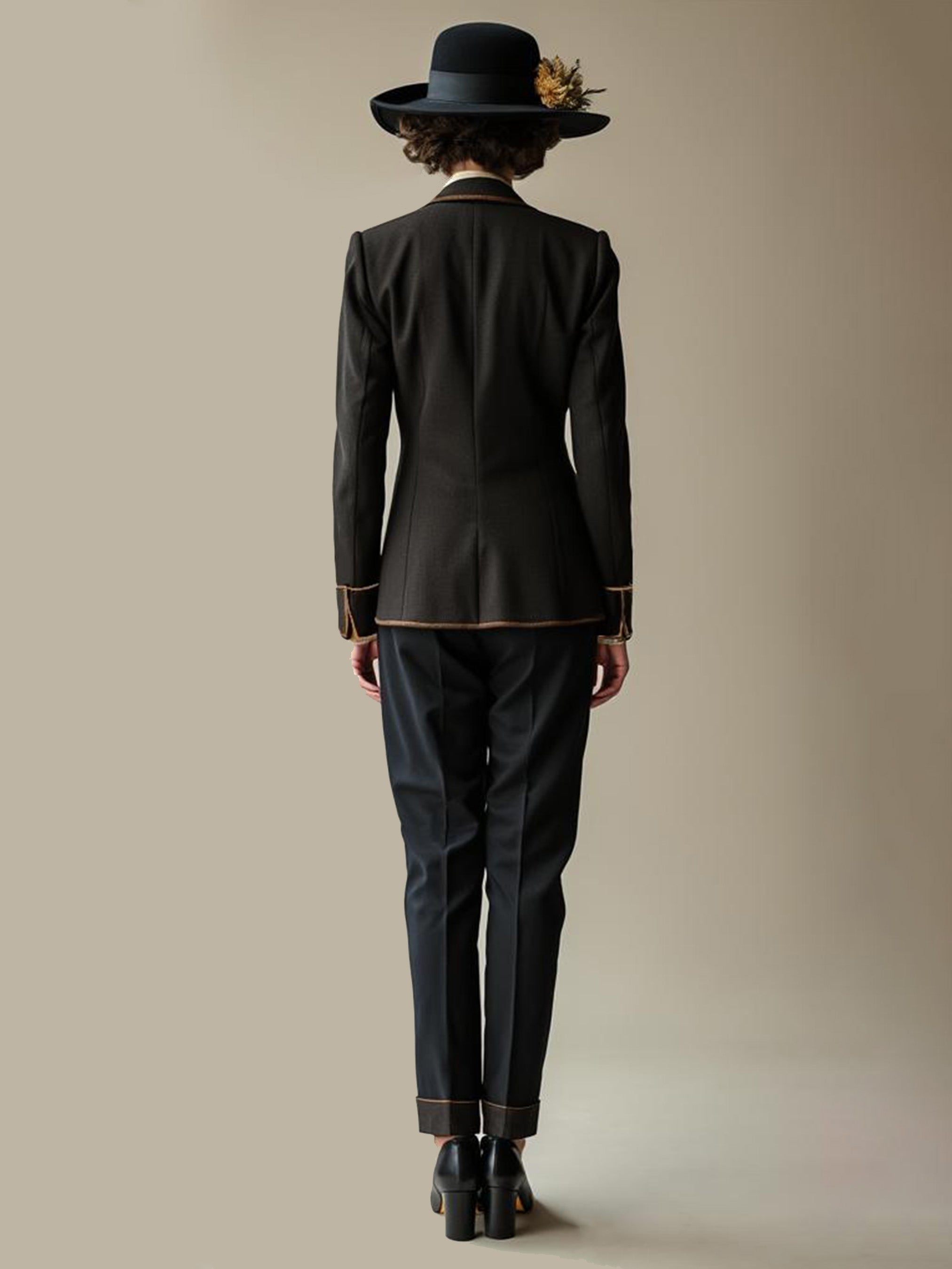 Heritage Trim Suit Ensemble