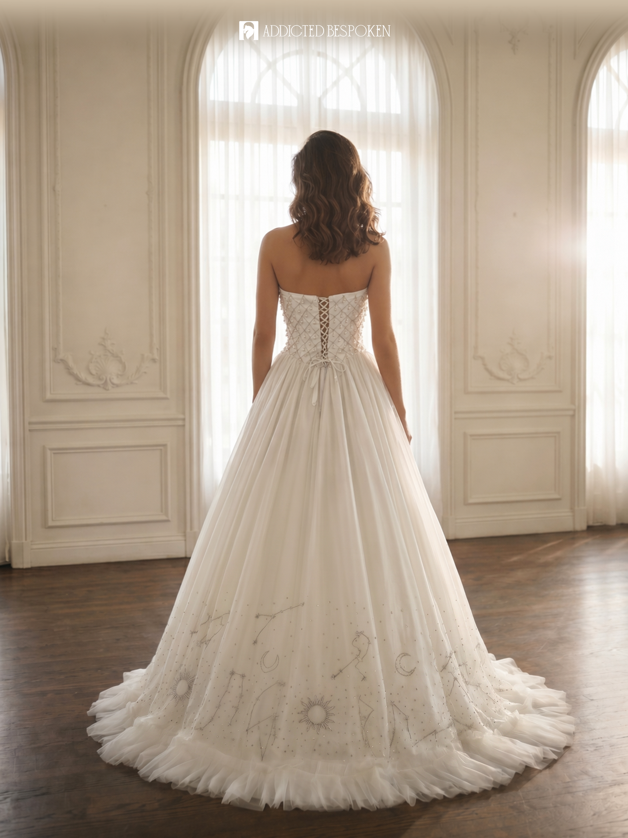 Celestial Bridal Gown Addicted Bespoken