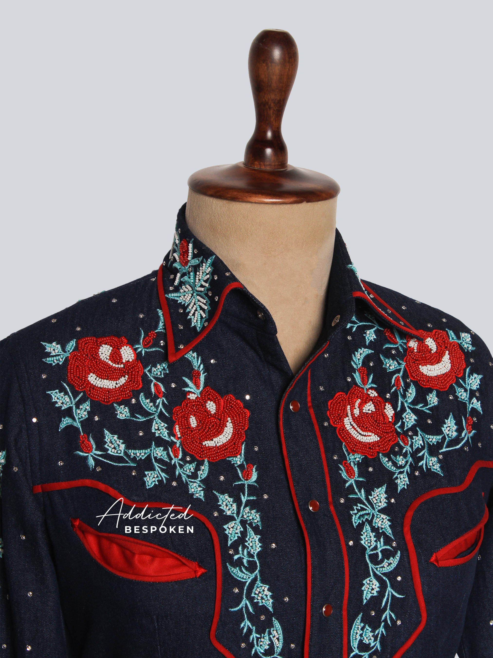 The Midnight Bloom Rider Shirt