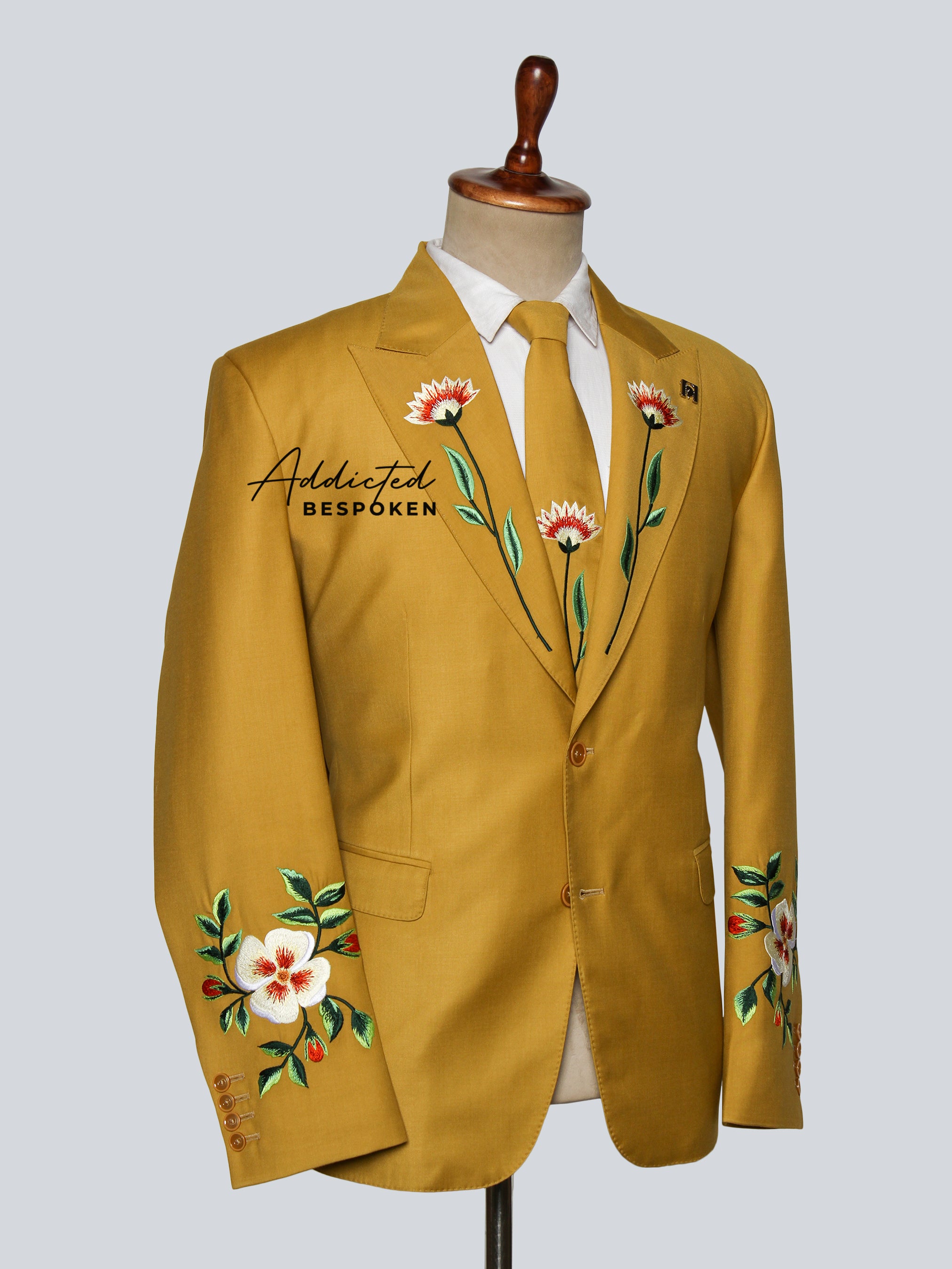 Sunlit Meadow Statement Floral Suit
