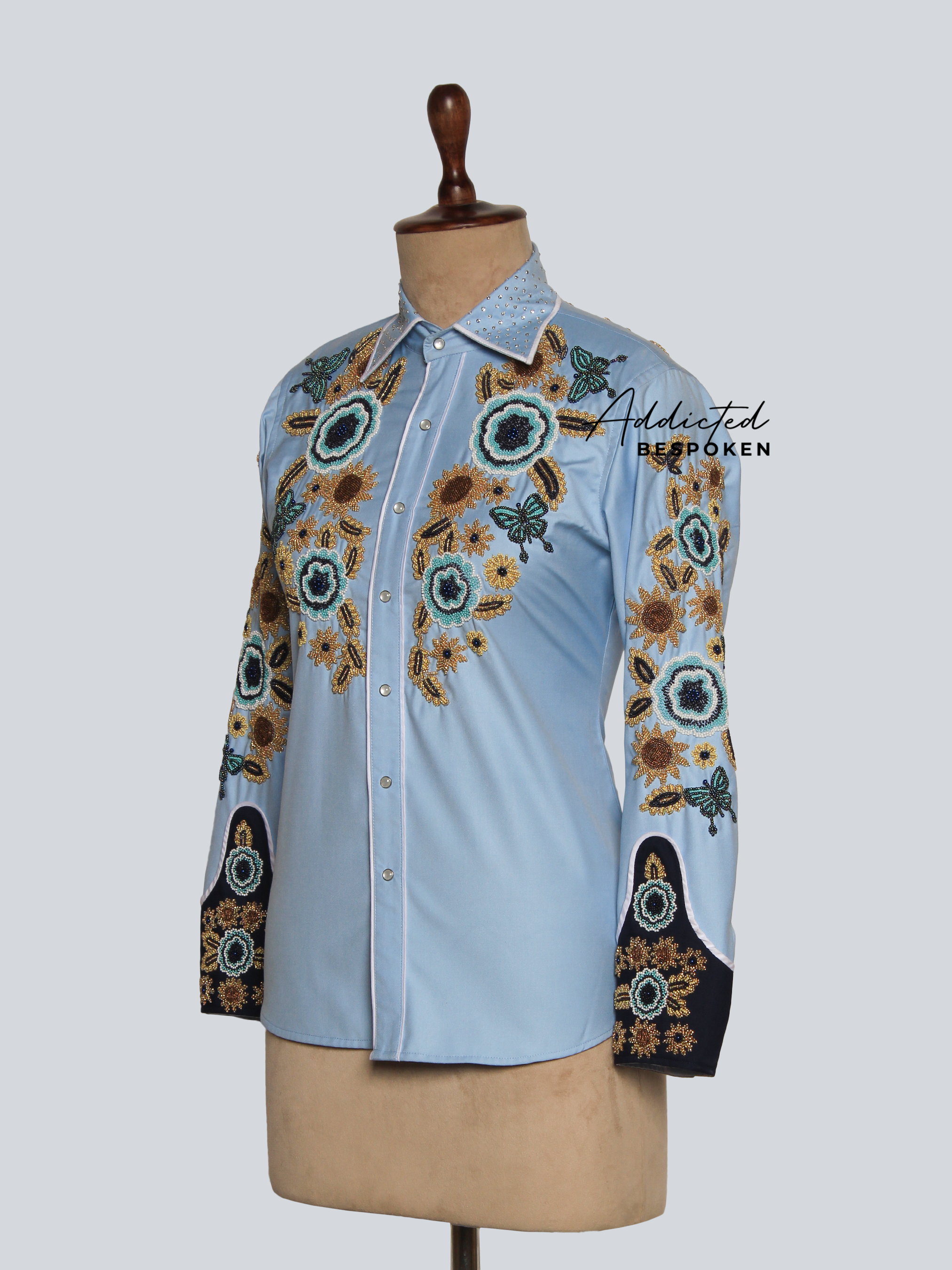 Majestic Meadow Embroidered Shirt