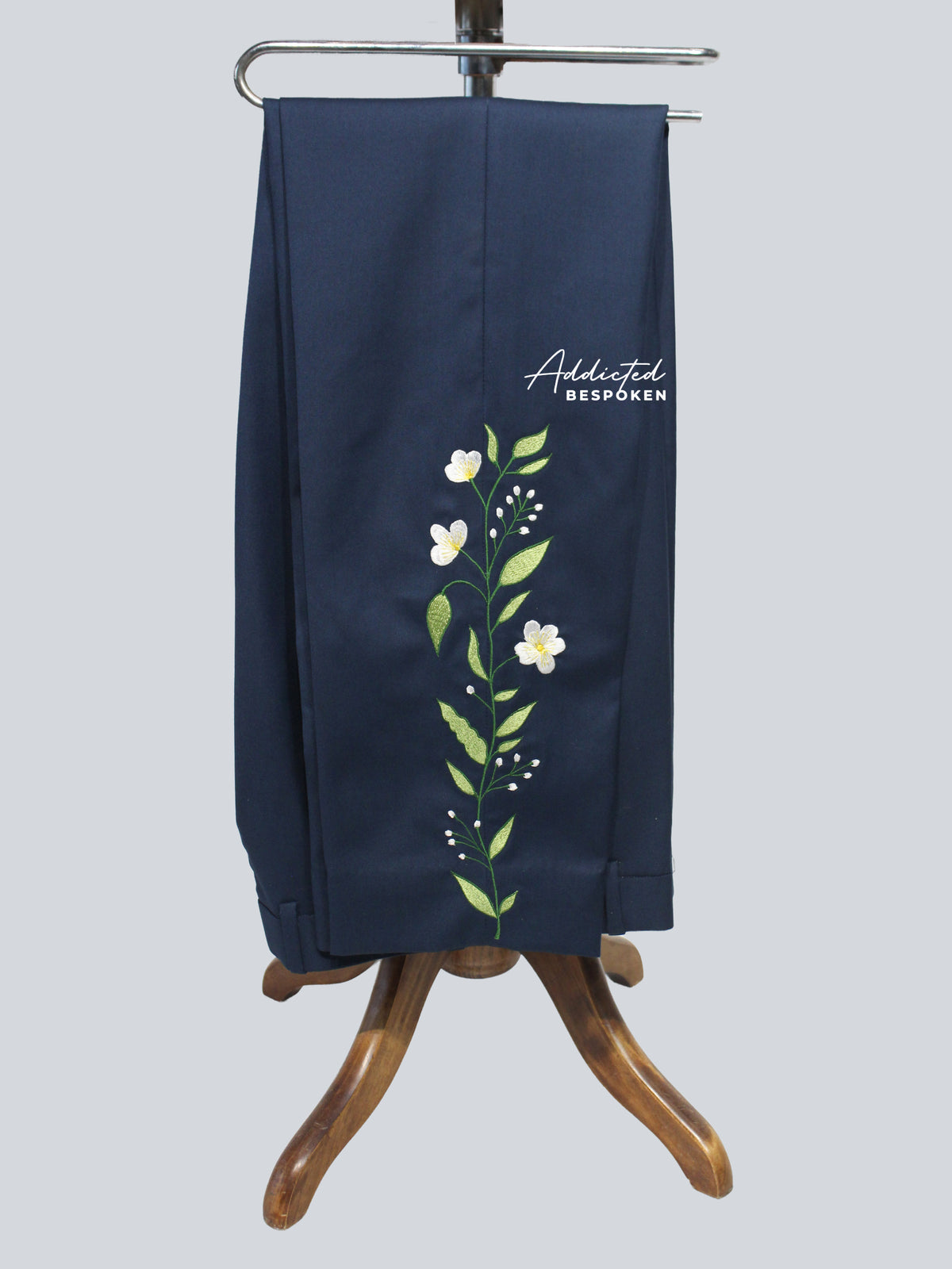 Navy Blue Groom Suit Addicted Bespoken