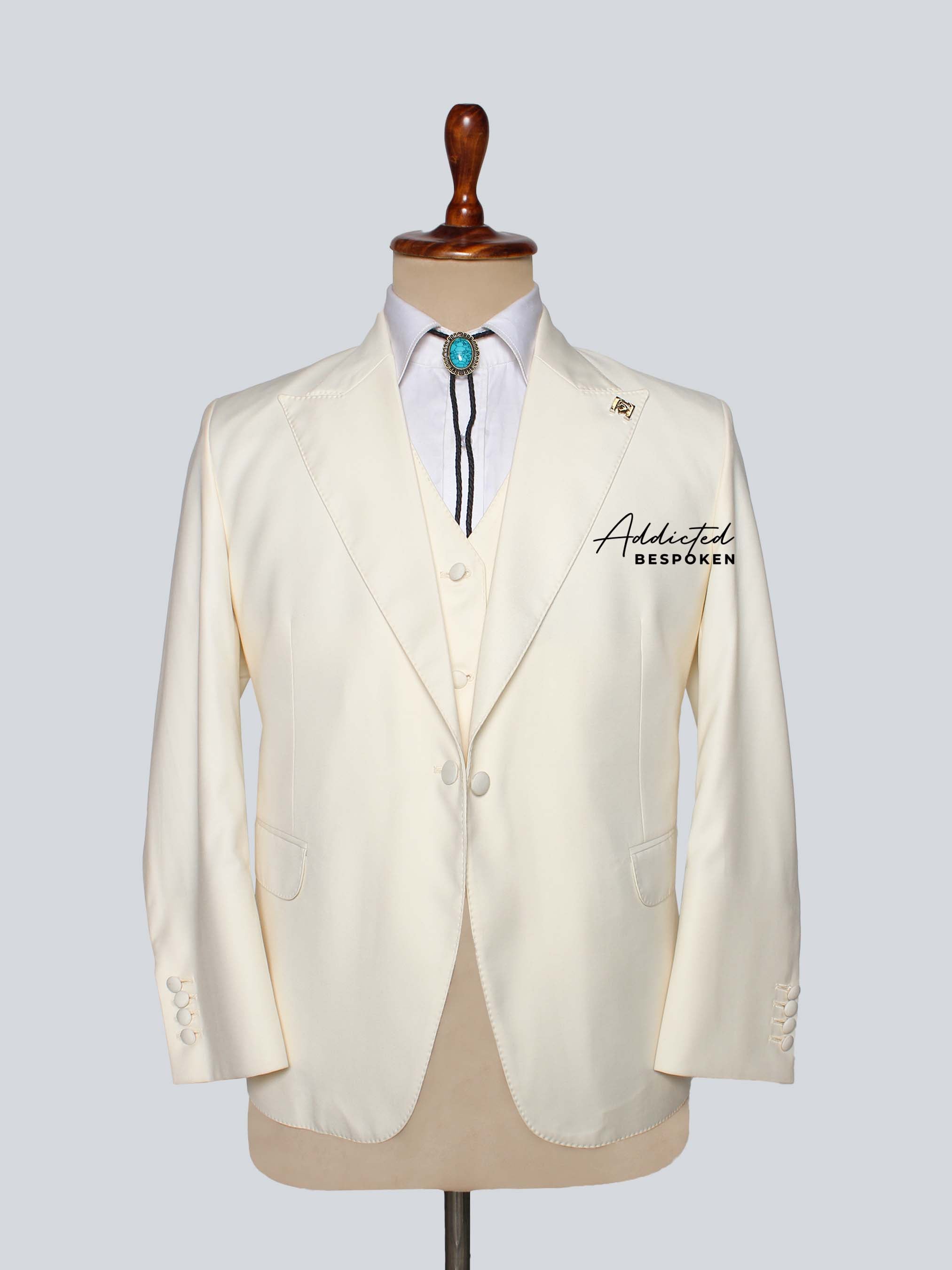 Classic Western Groom Suit Addicted Bespoken