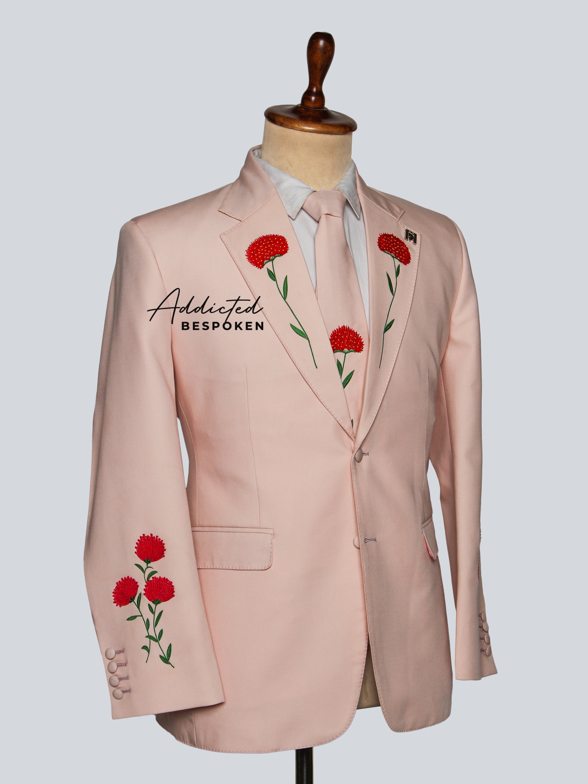Blossom Stitch Statement Suit