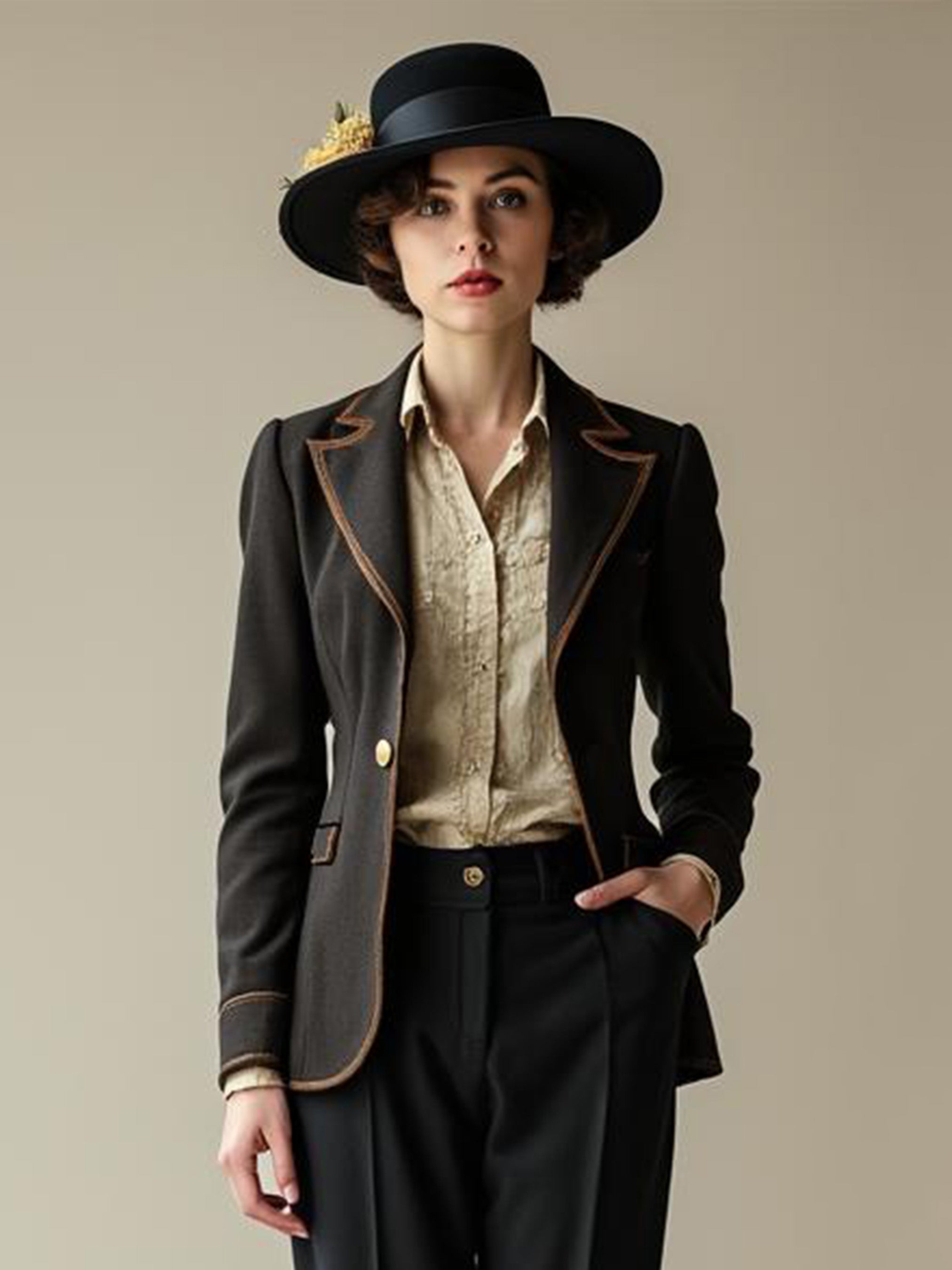 Heritage Trim Suit Ensemble