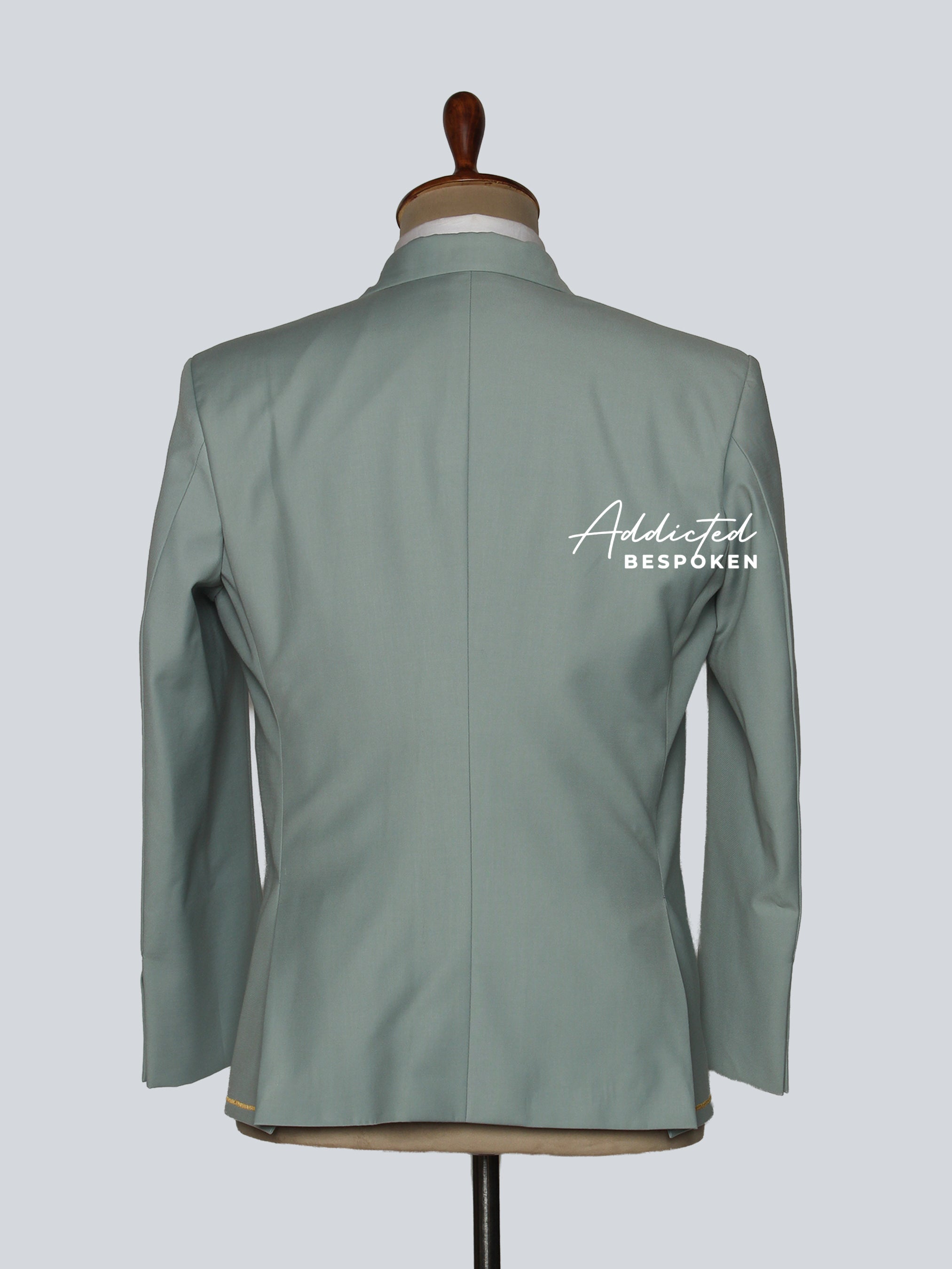 Botanical Embroidery Formal Suit