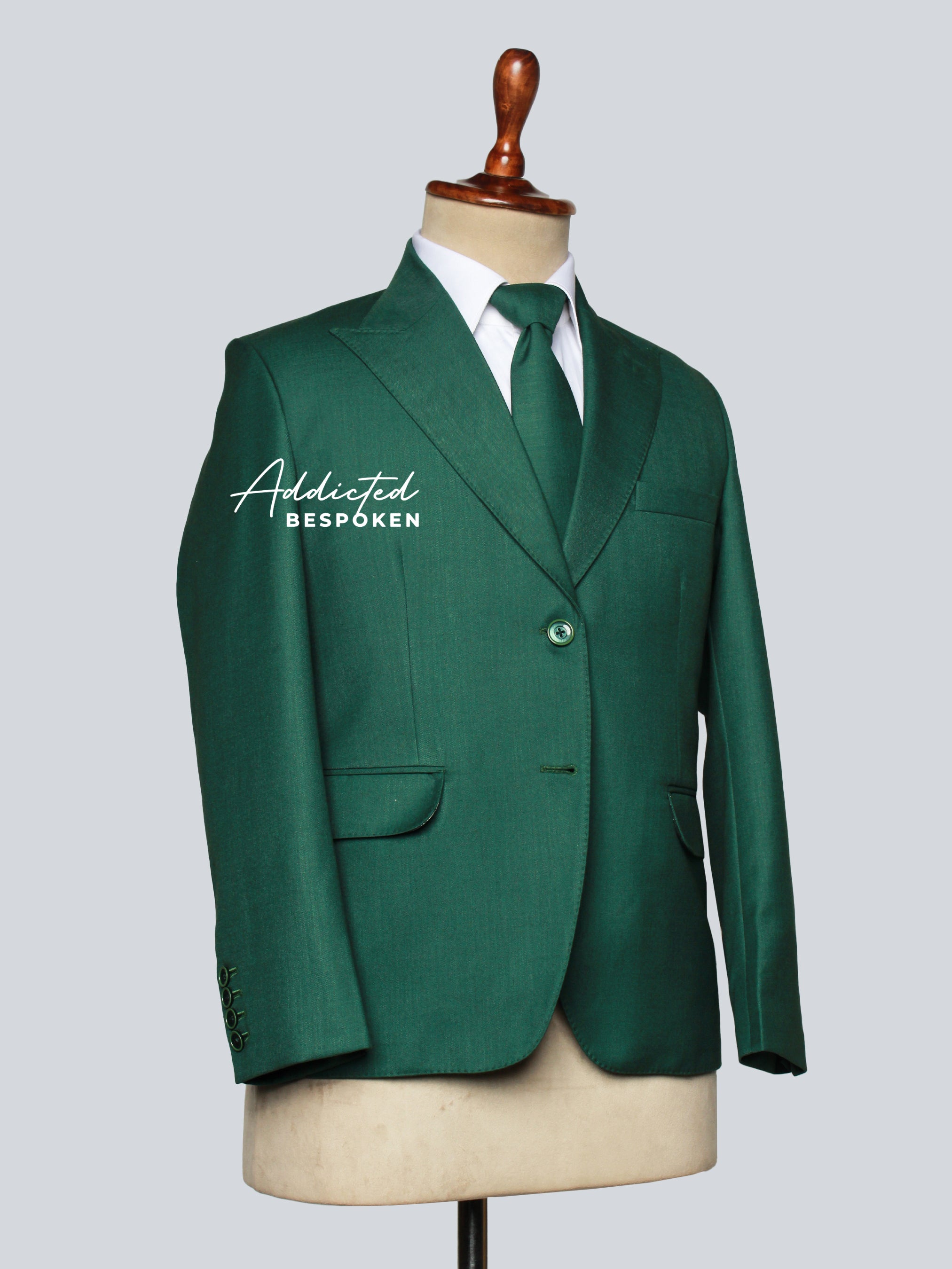Classic Tailored Two-Piece Suit
