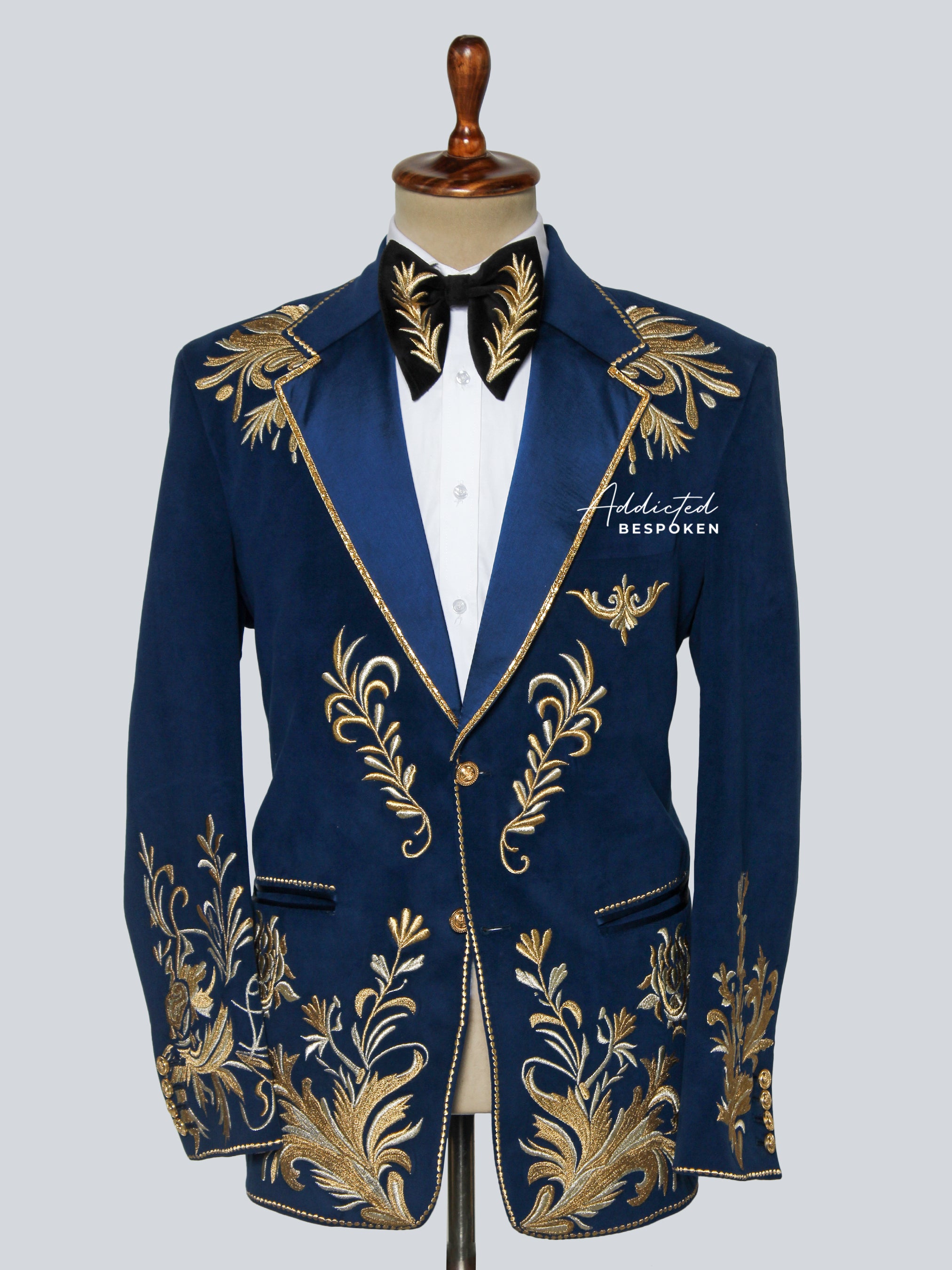 Luxury Velvet Party Suit