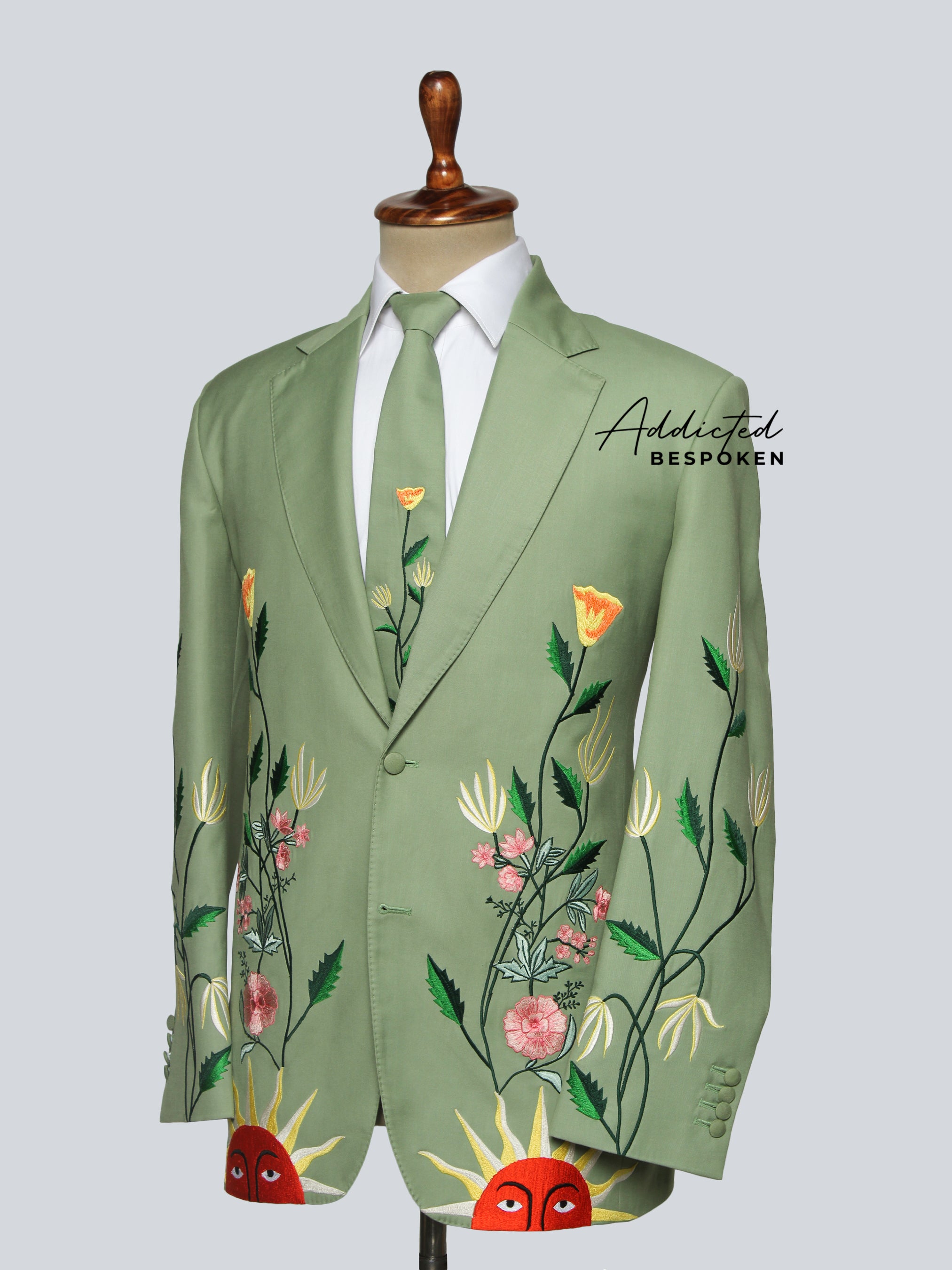 Sun Bloom Western Suit