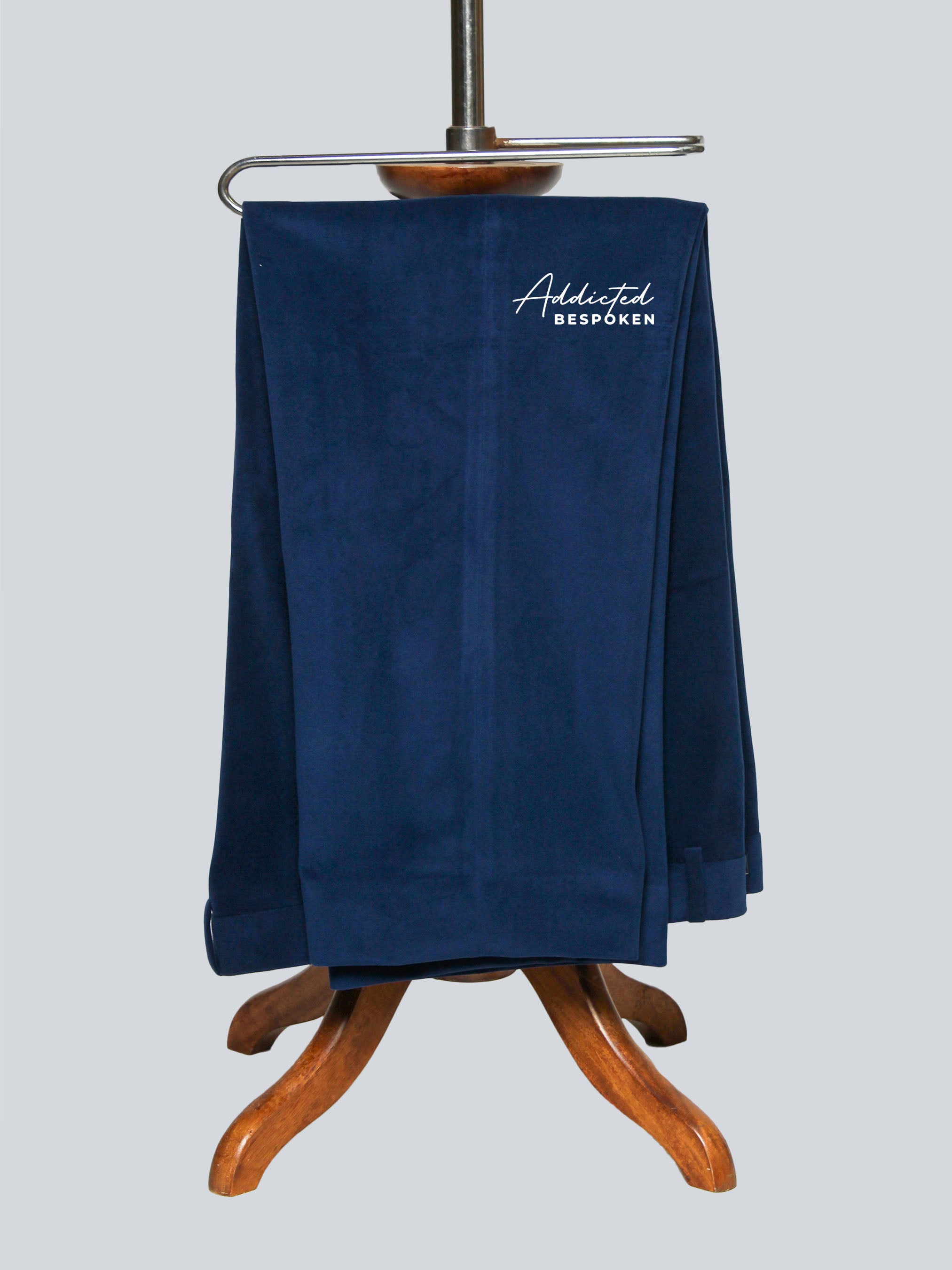 Star Embroidered Blue Waistcoat Addicted Bespoken