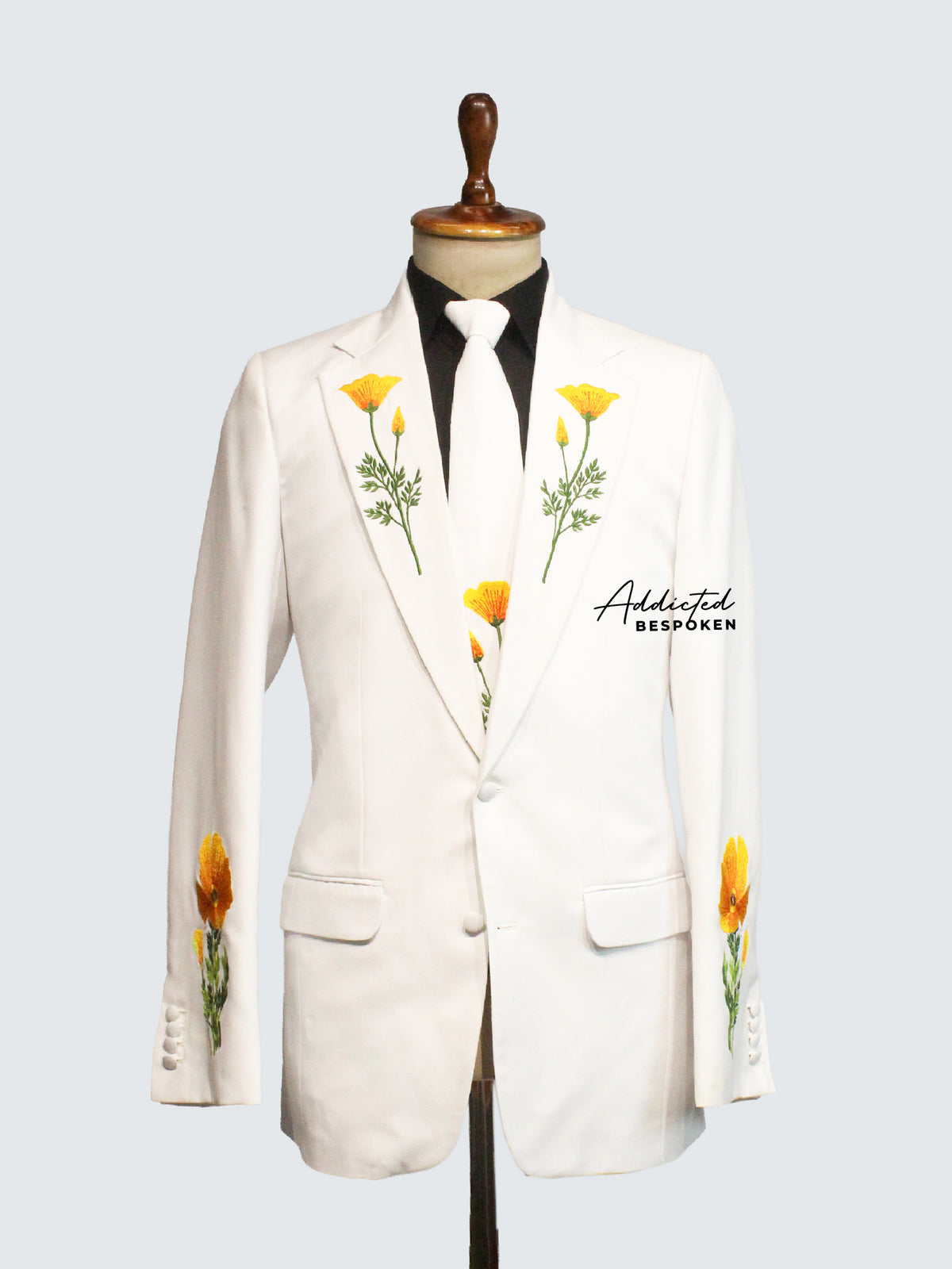 White Wedding Suit For Men Addicted Bespoken