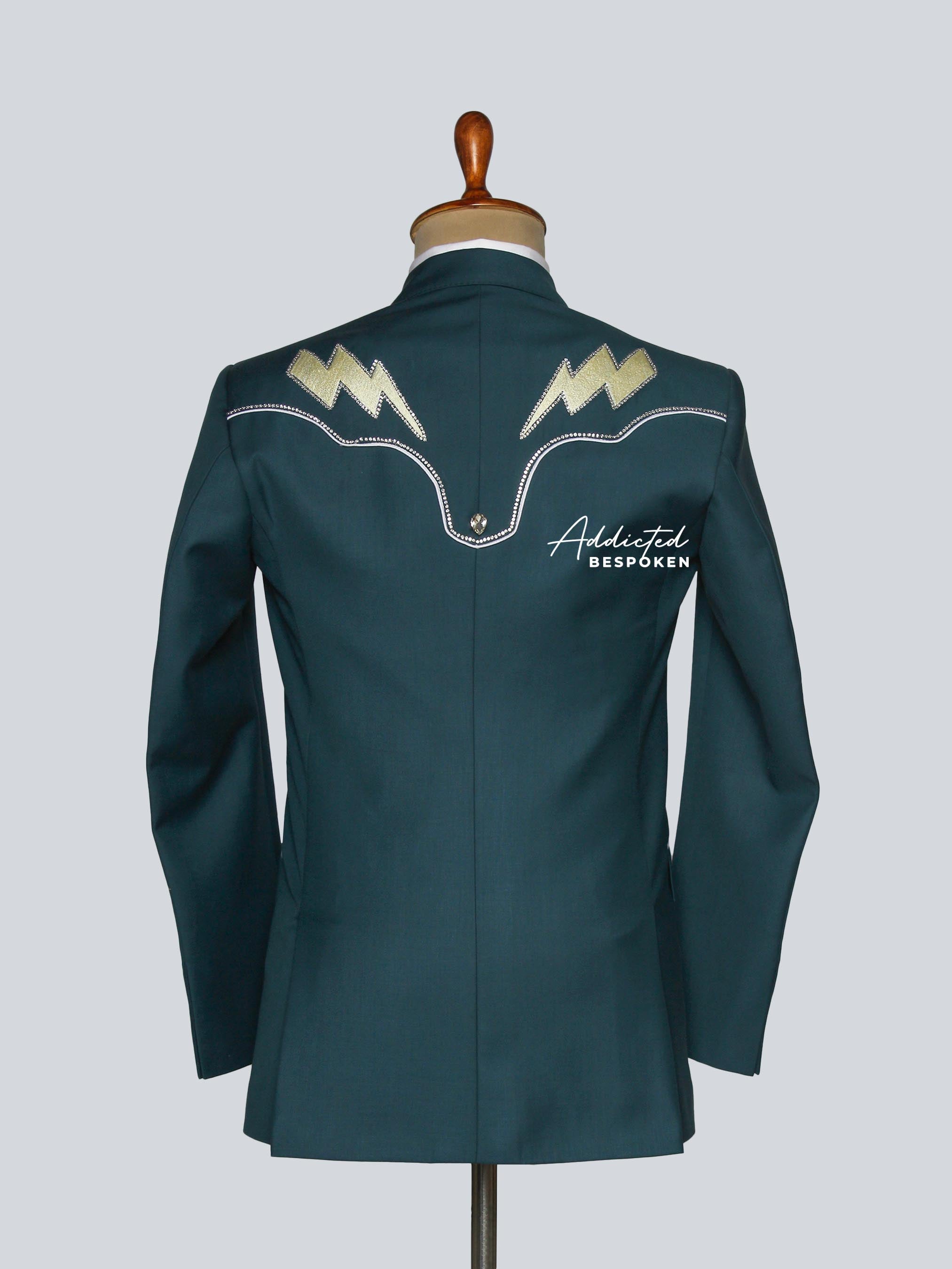 Luxury Floral Embroidered Outfit Addicted Bespoken