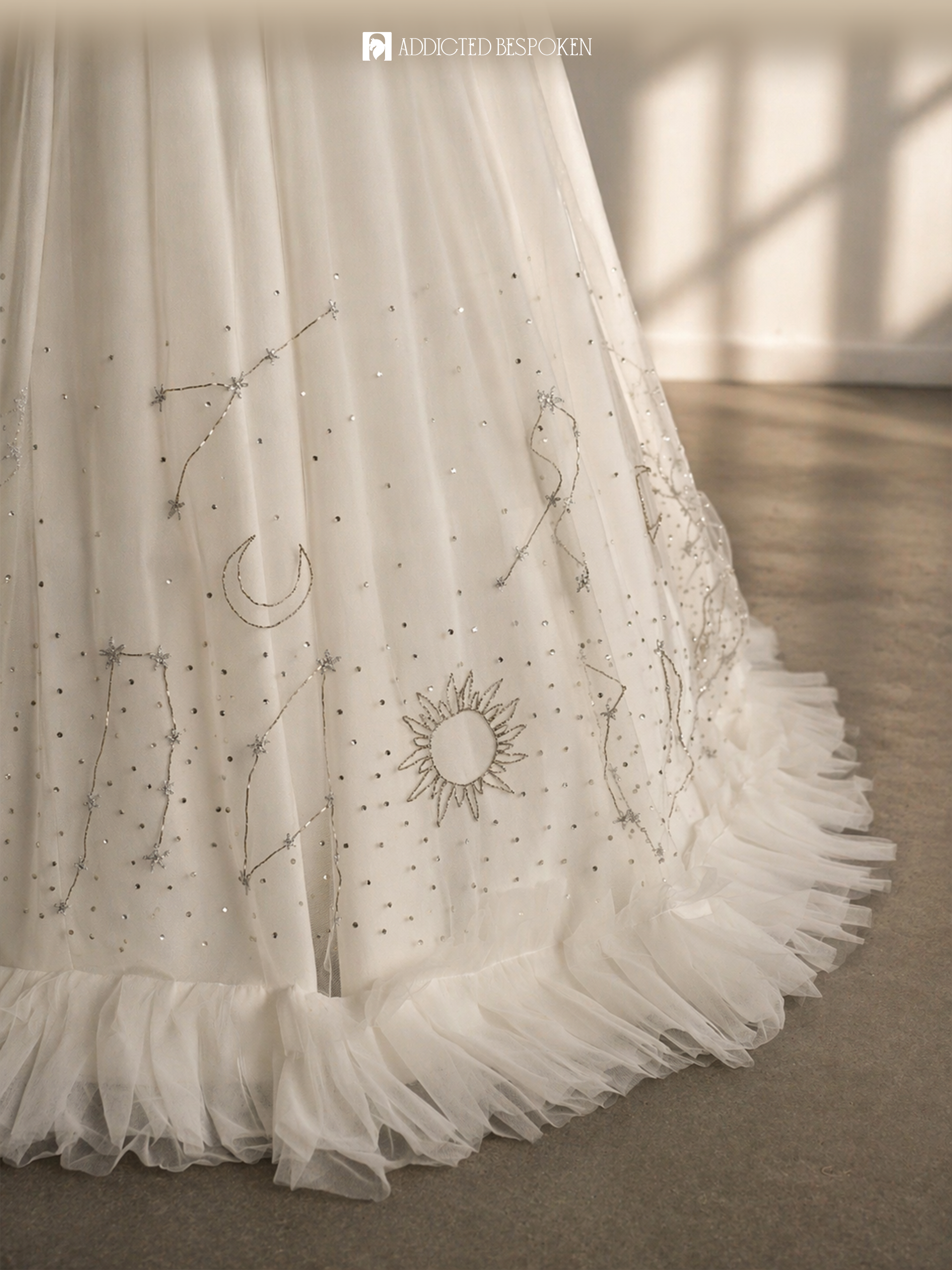 Celestial Bridal Gown Addicted Bespoken
