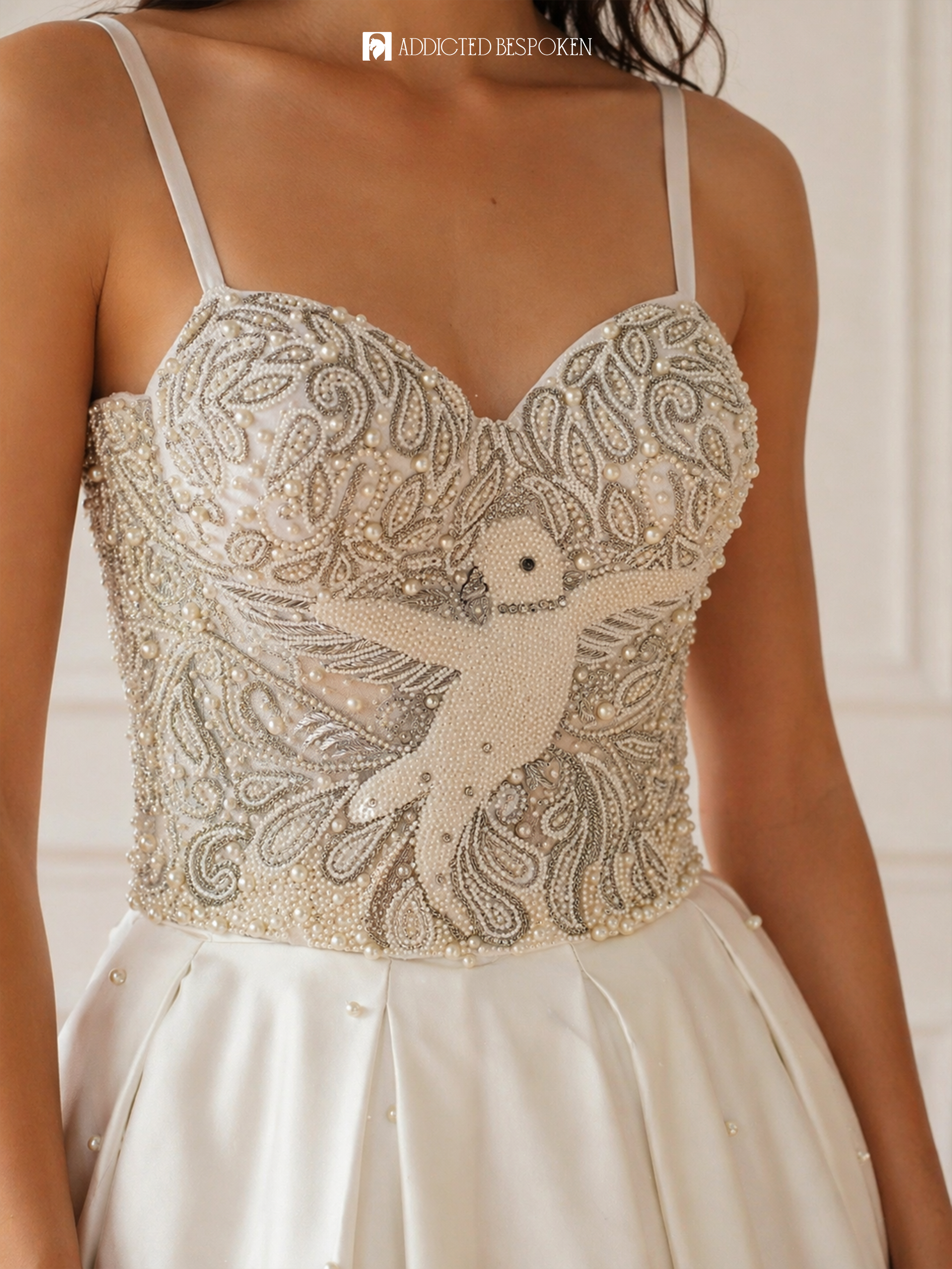 Pearl Dove Bridal Gown Addicted Bespoken
