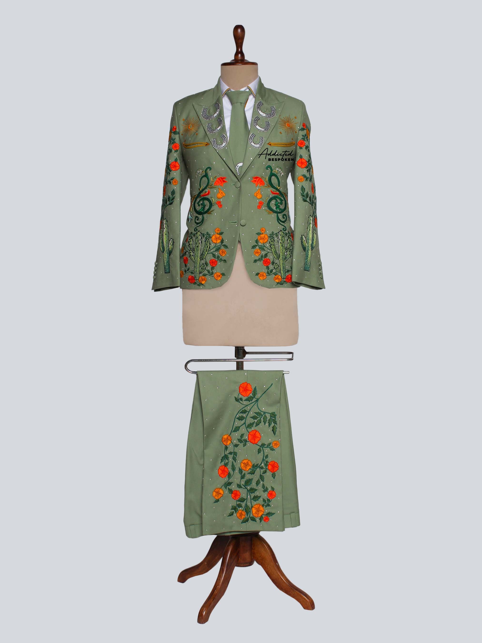 Desert Bloom Cotton Suit Addicted Bespoken