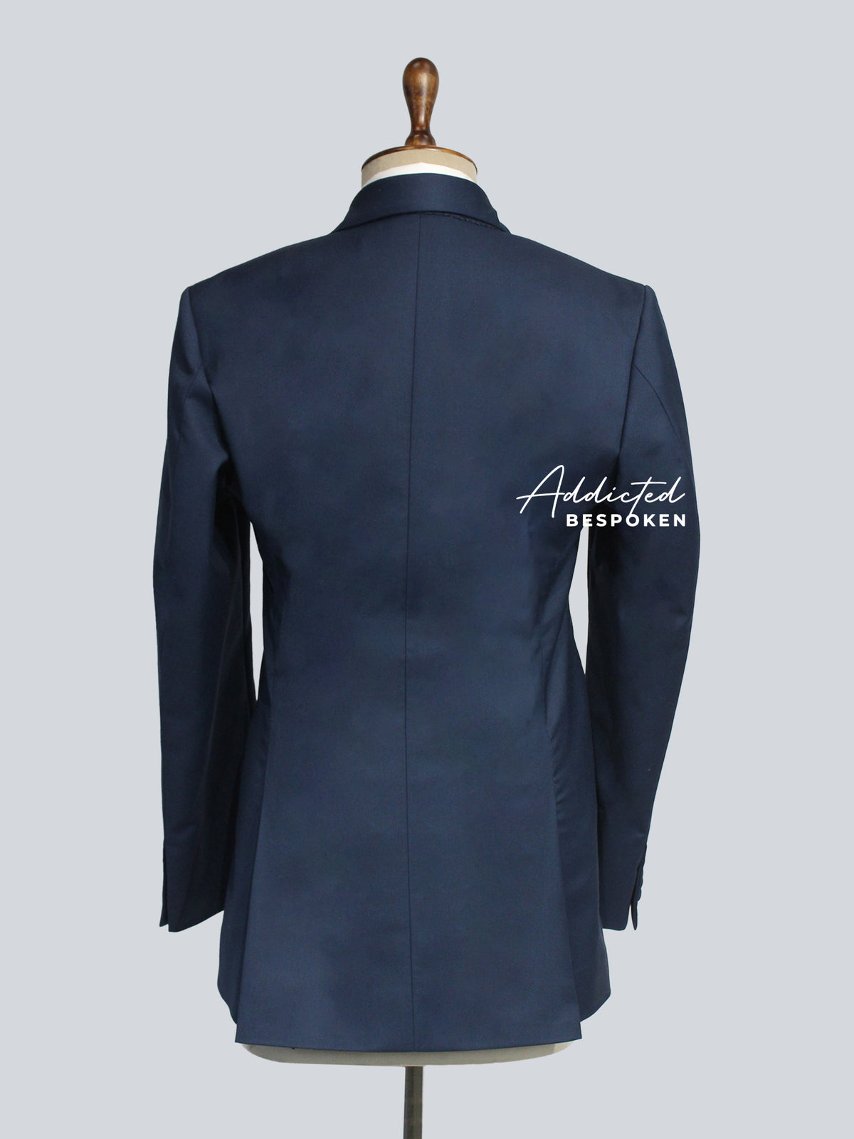 Navy Blue Groom Suit Addicted Bespoken