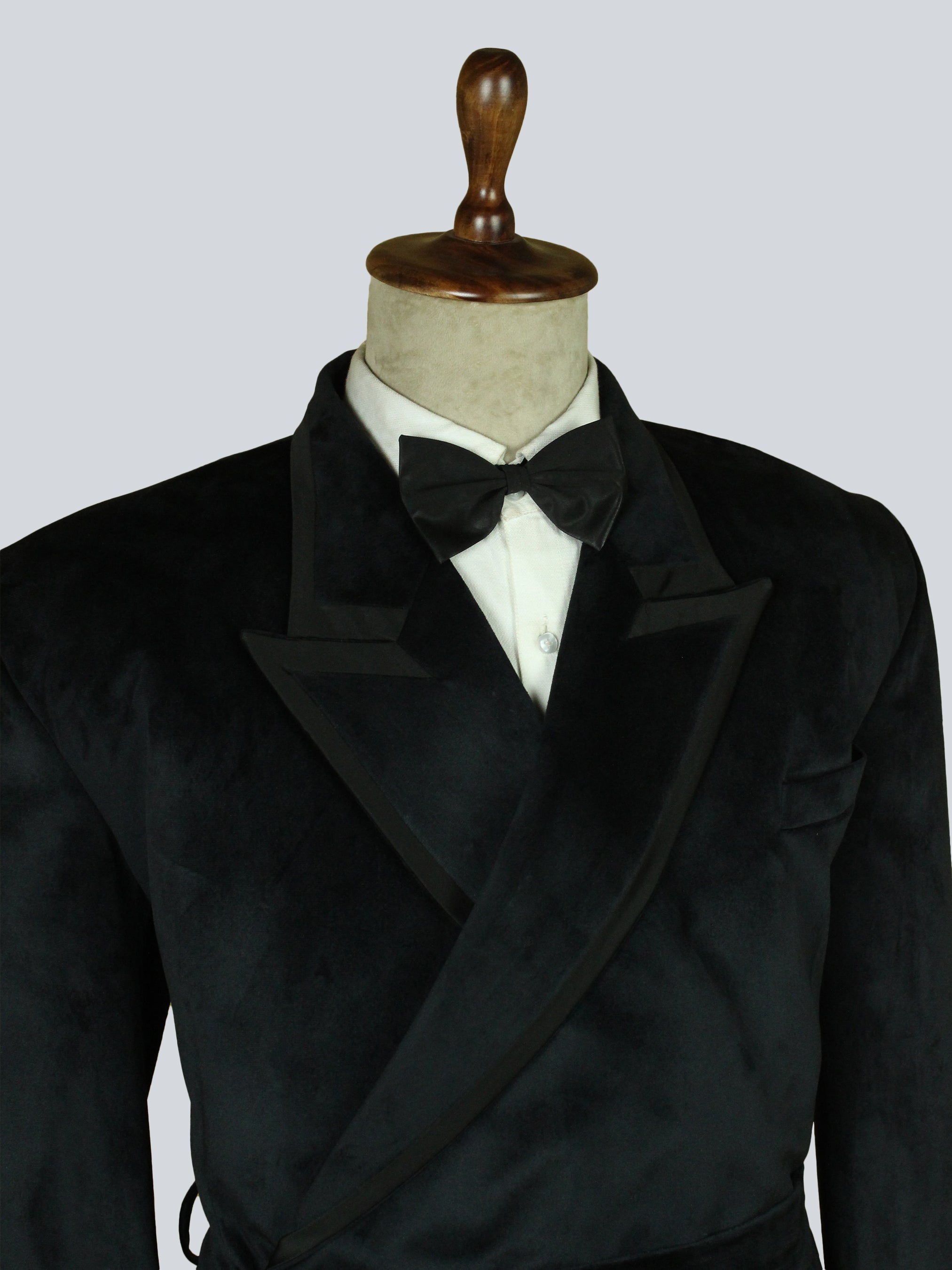 Black Velvet Peak Lapel Suit