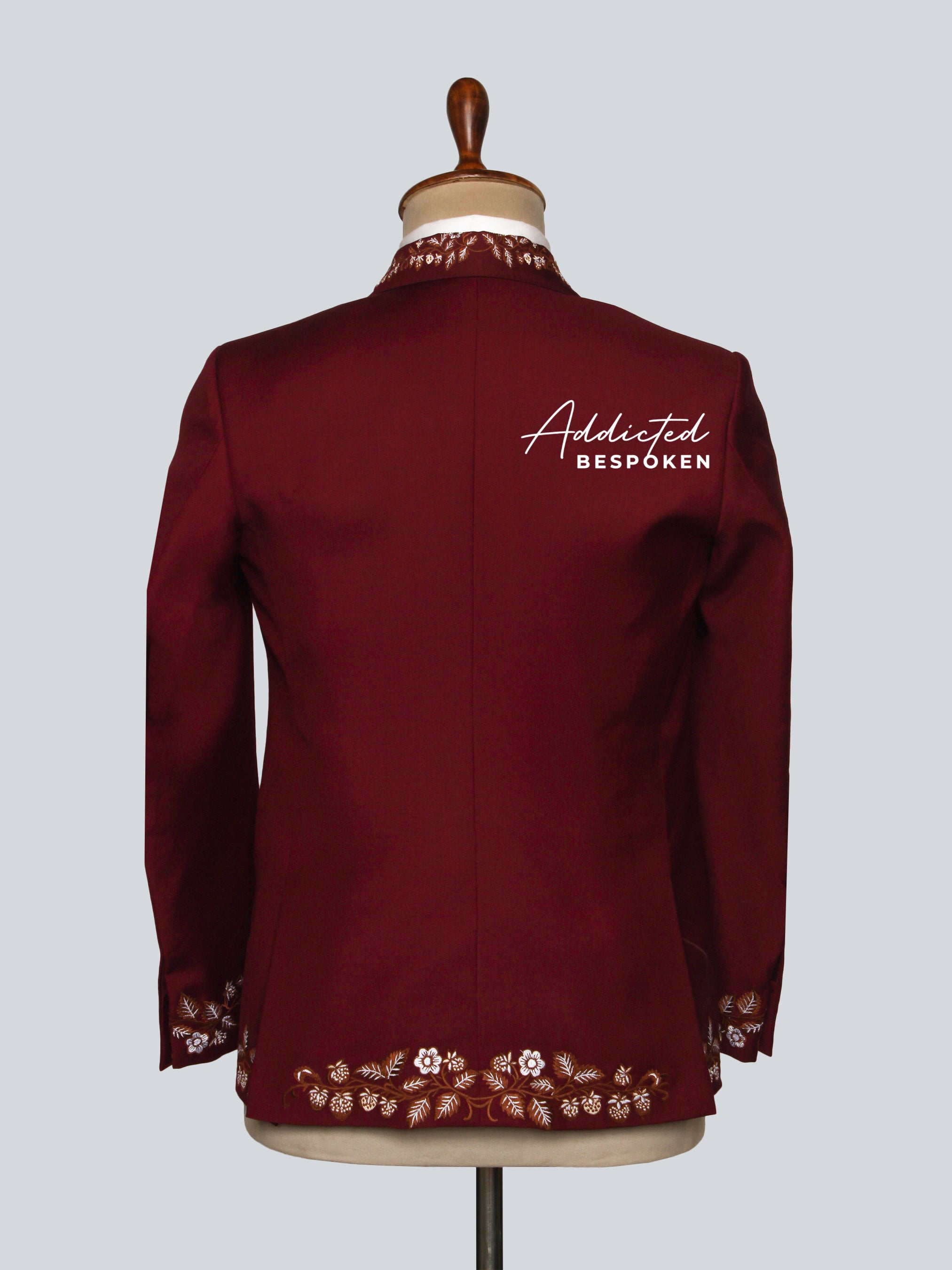Orchard Bloom Embroidered Suit