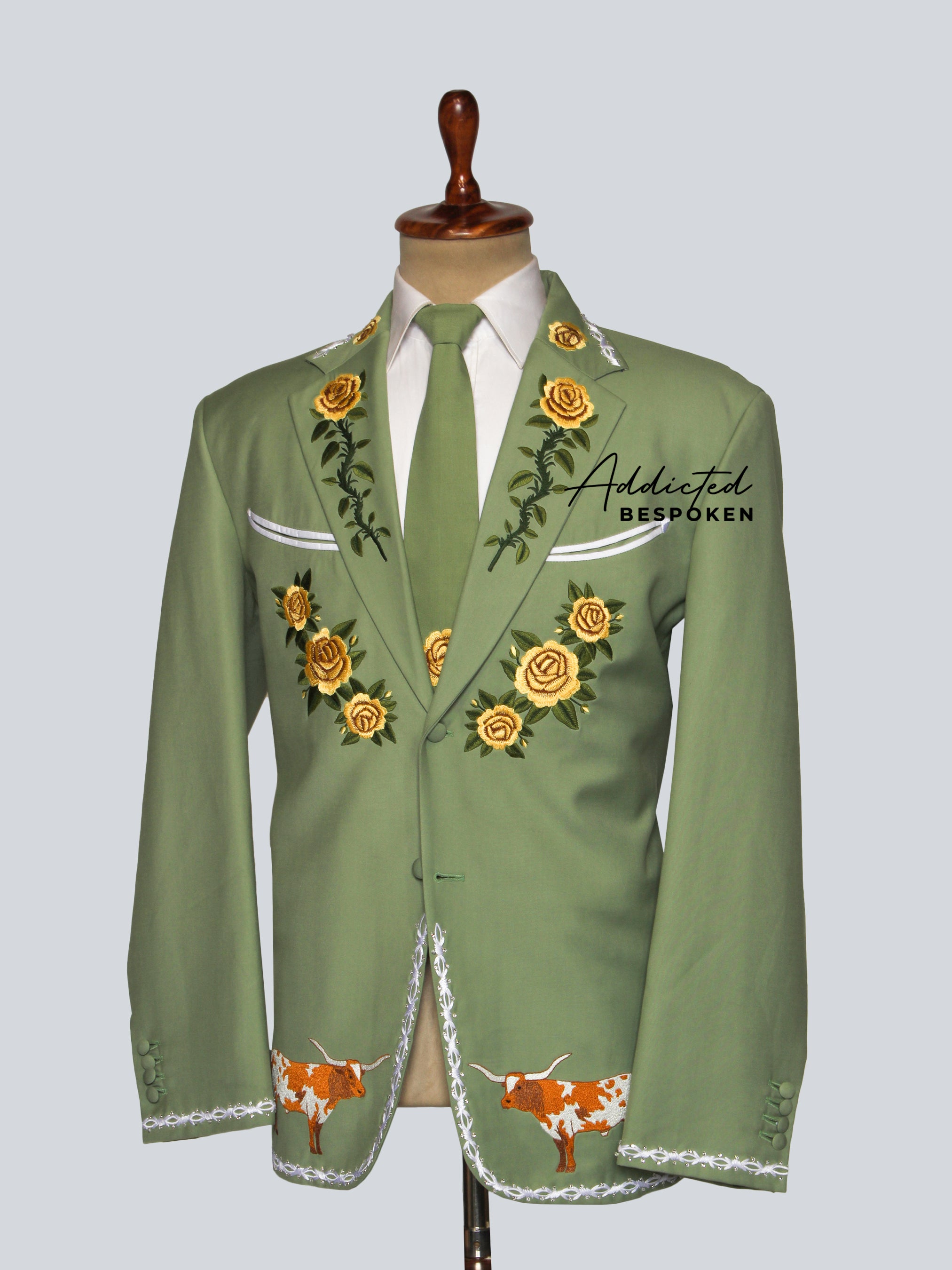 Western Style Wedding Suit Addicted Bespoken