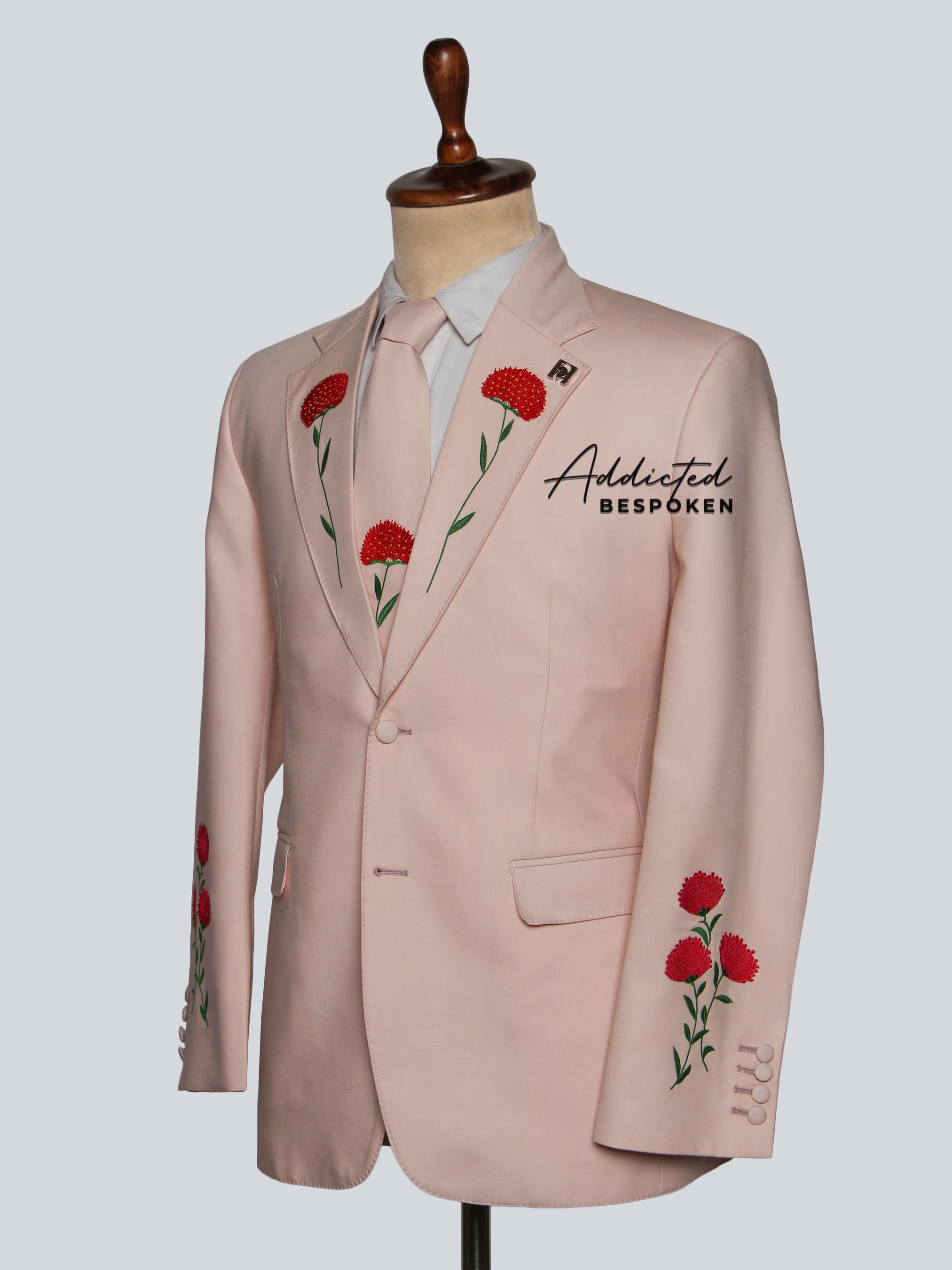 Blossom Stitch Statement Suit