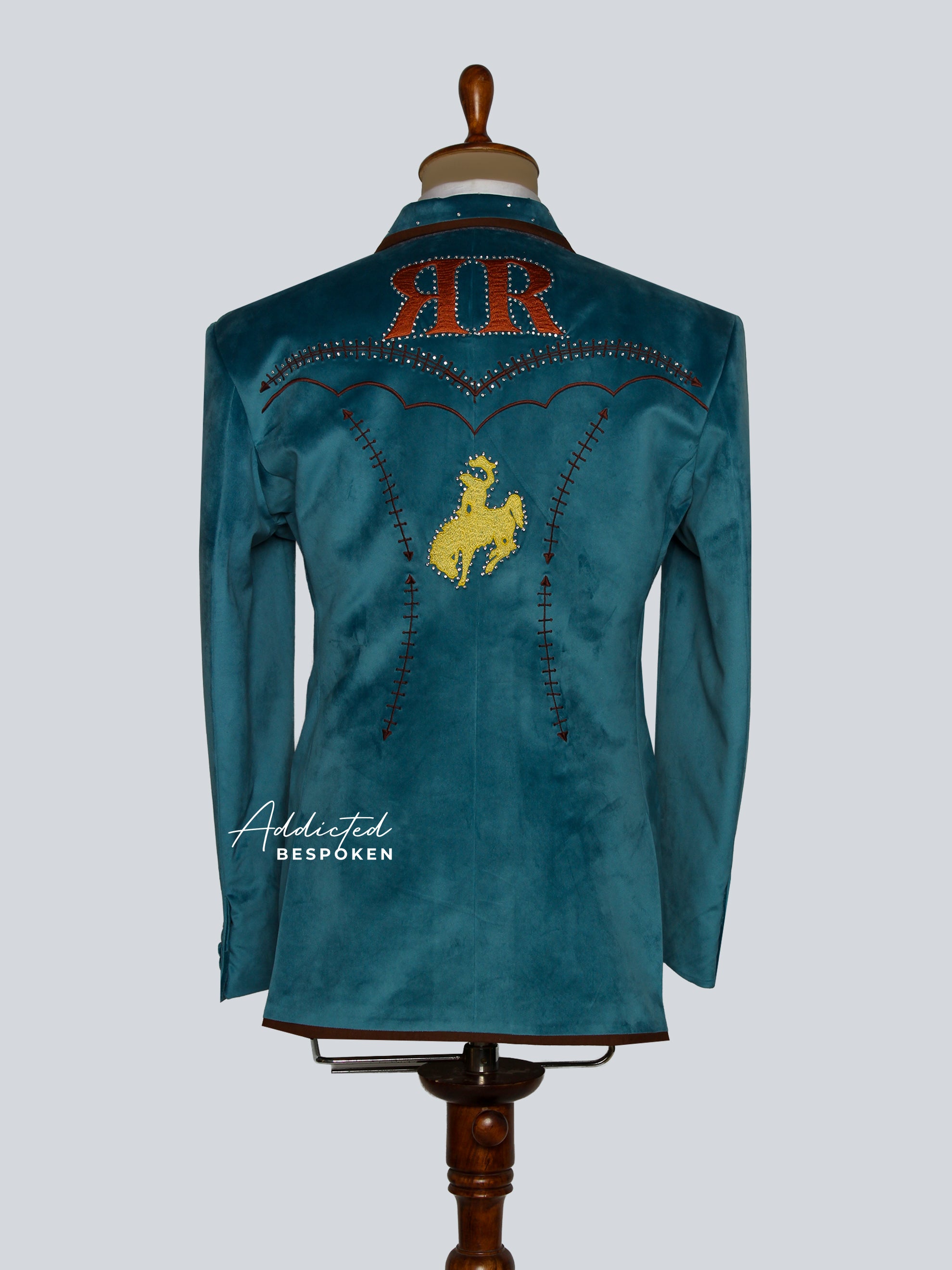 Western Embroidered Suit Addicted Bespoken