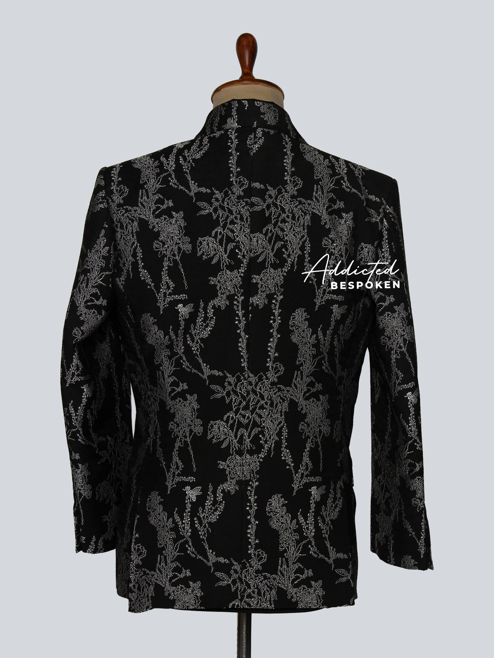 Elegant Floral Wedding Tuxedo Addicted Bespoken