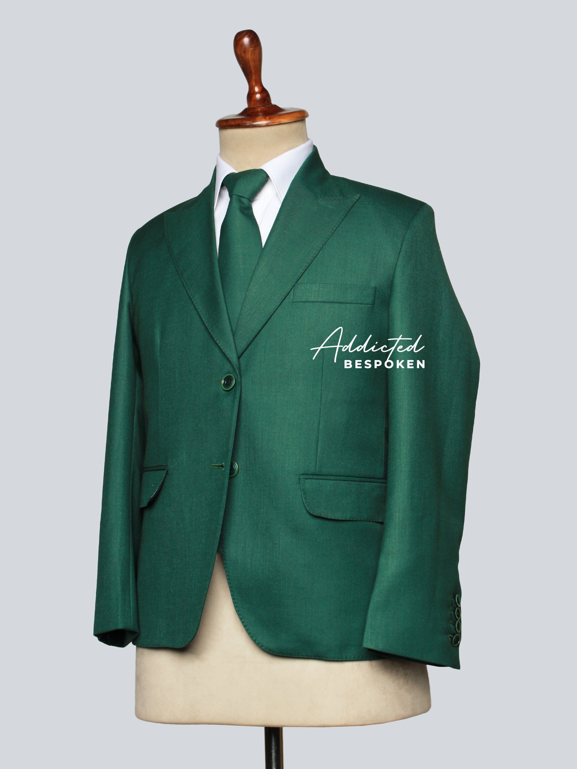 Classic Tailored Two-Piece Suit