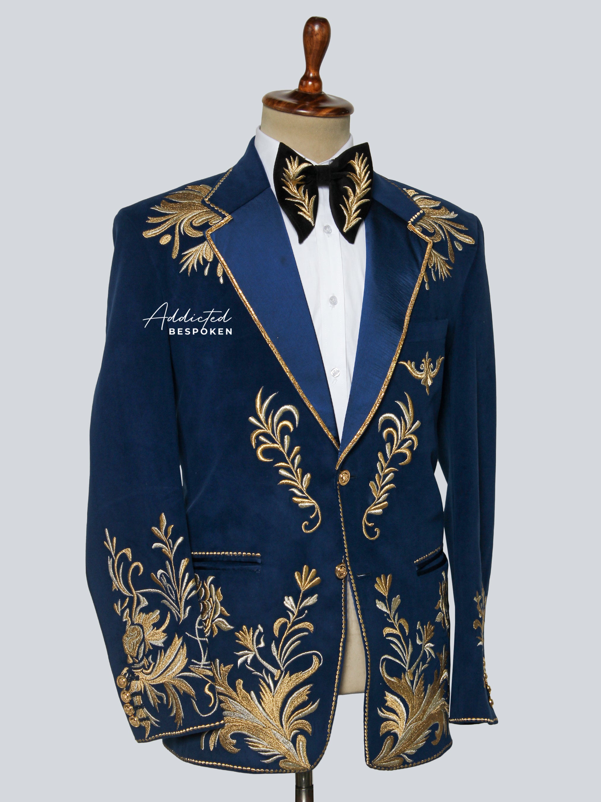 Luxury Velvet Party Suit