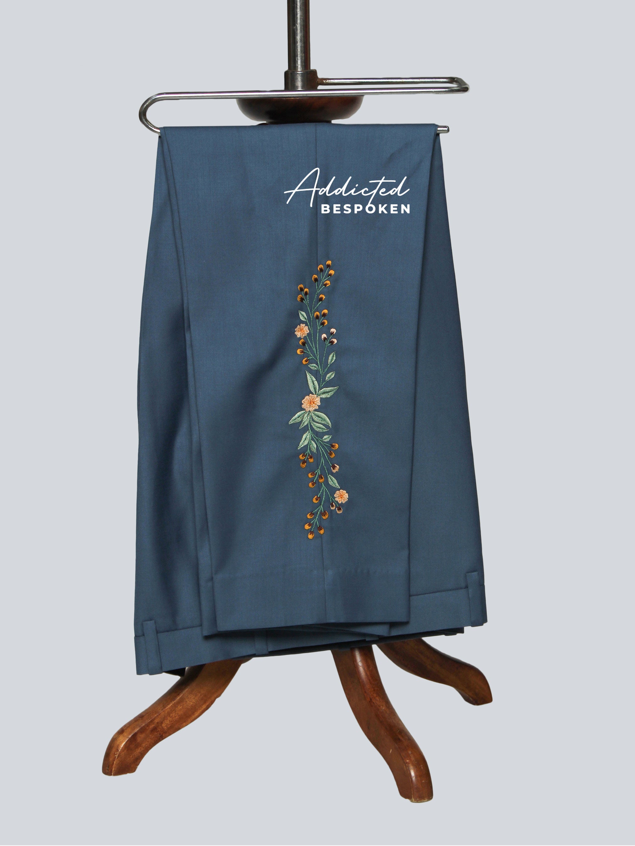 Royal Sky Western Suit Addicted Bespoken