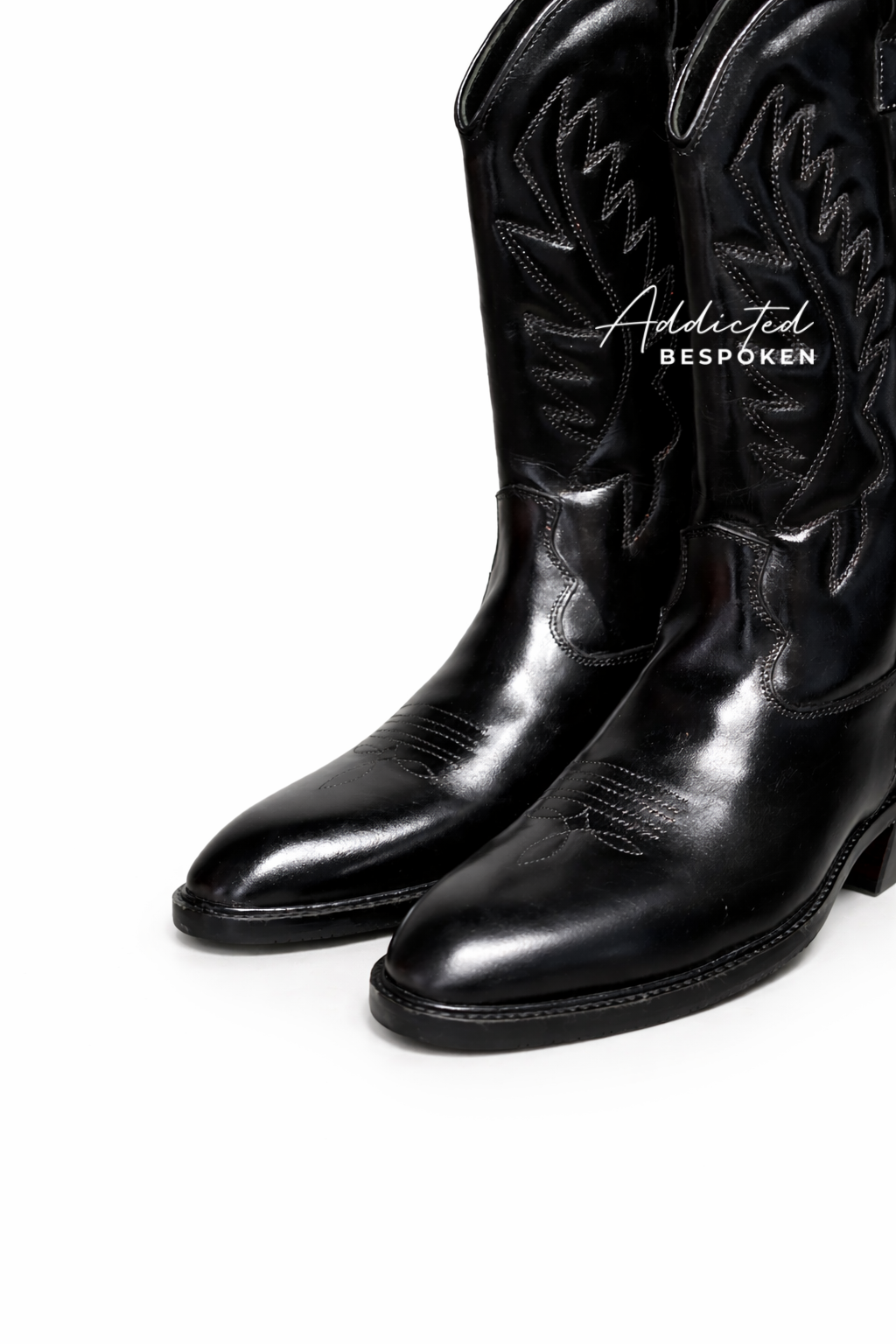 Midnight Cowboy Boots Addicted Bespoken