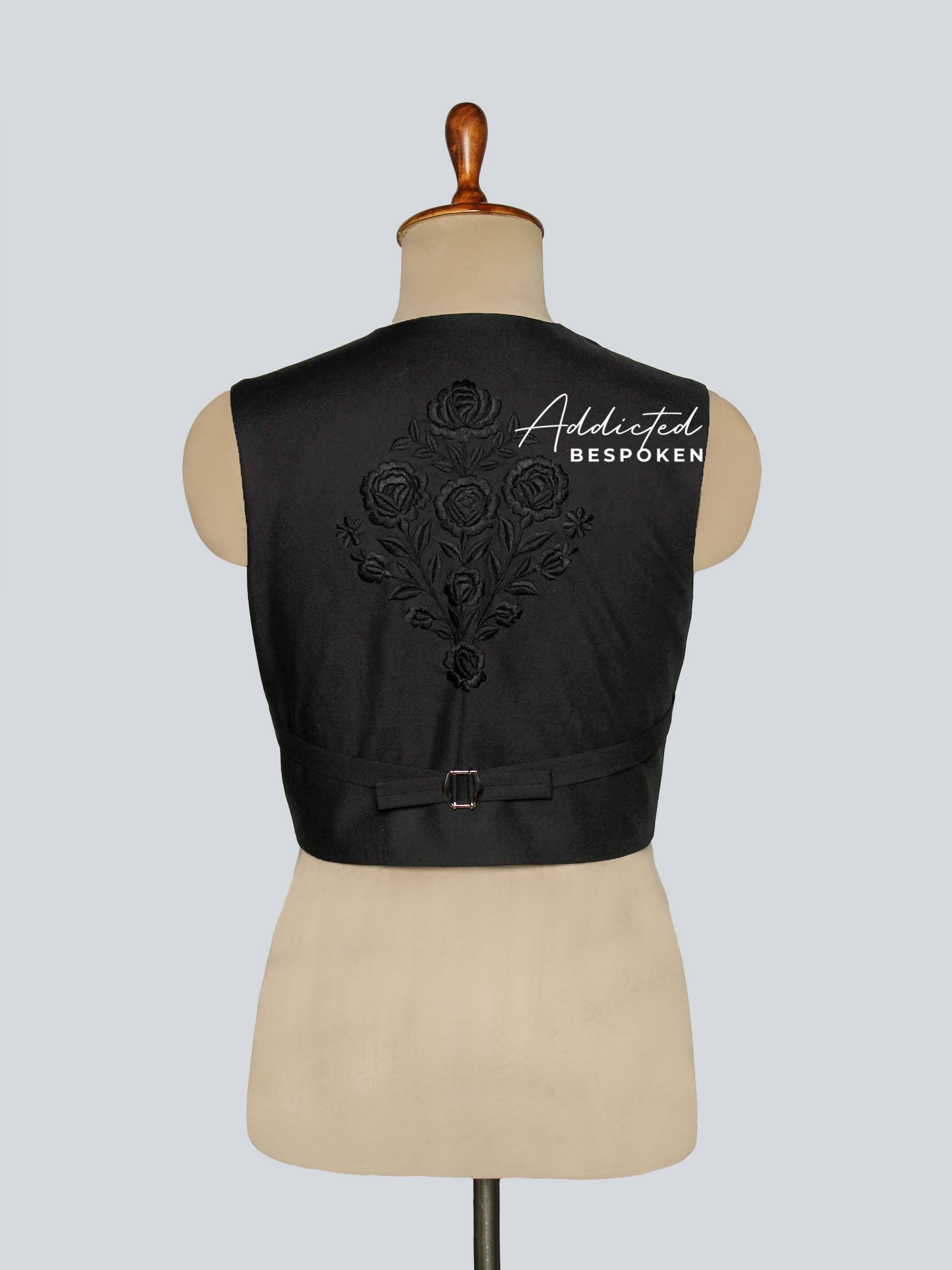 Black Embroidered Matador Costume Addicted Bespoken