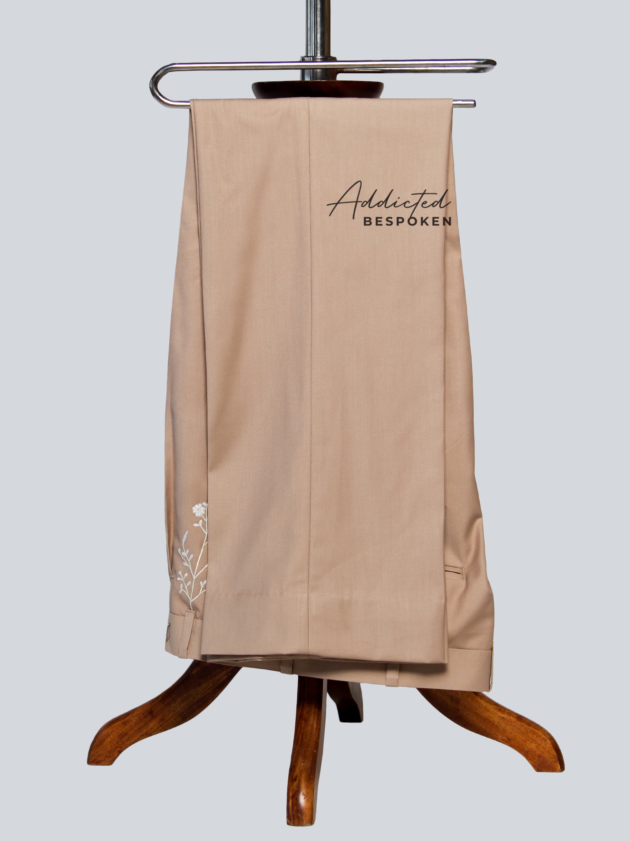 Ethereal Sophistication Handcrafted Embroidered Suit