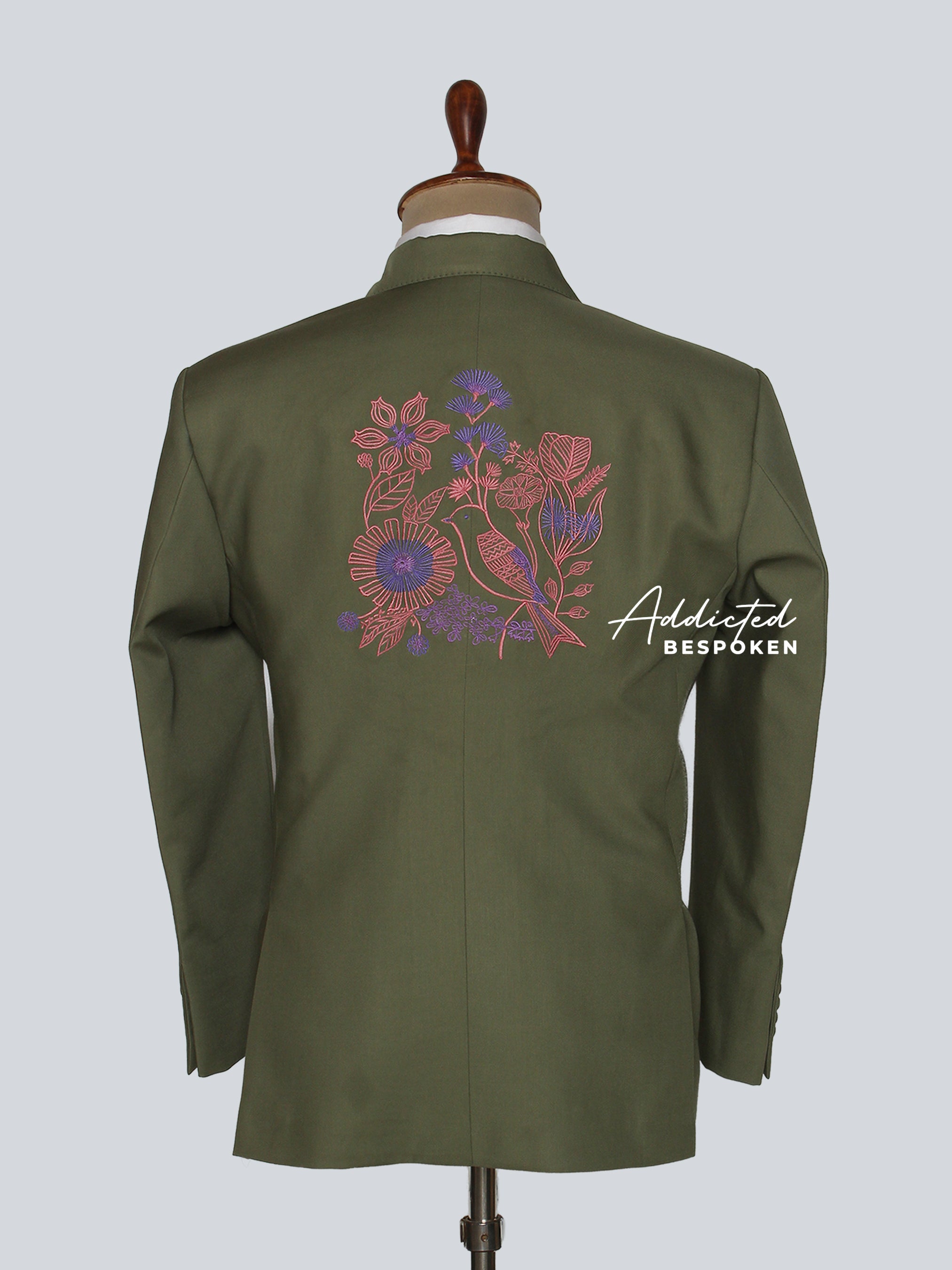 Floral Heritage Couture Suit Addicted Bespoken