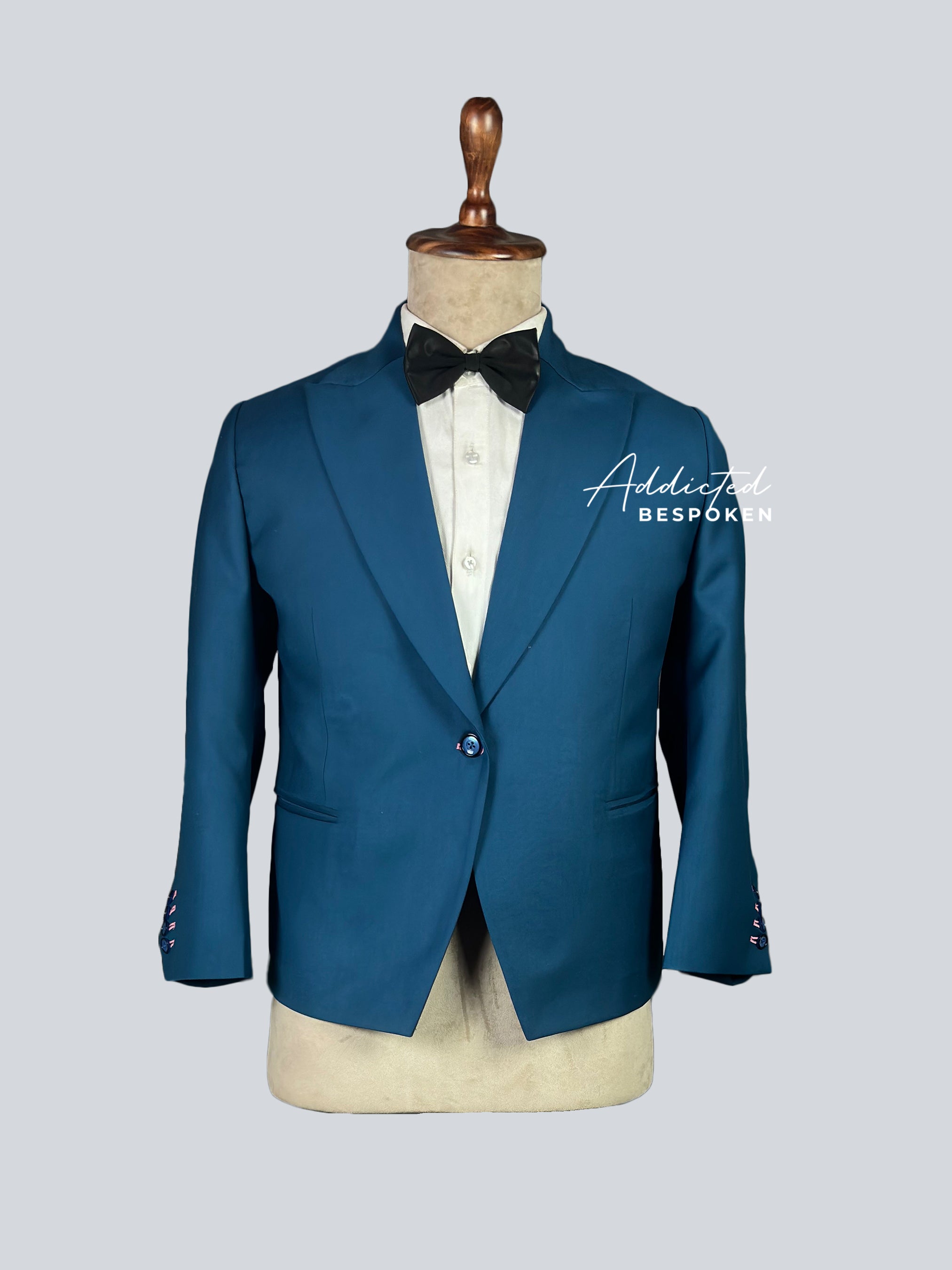 Blue Tailor Made Cocktail Attire