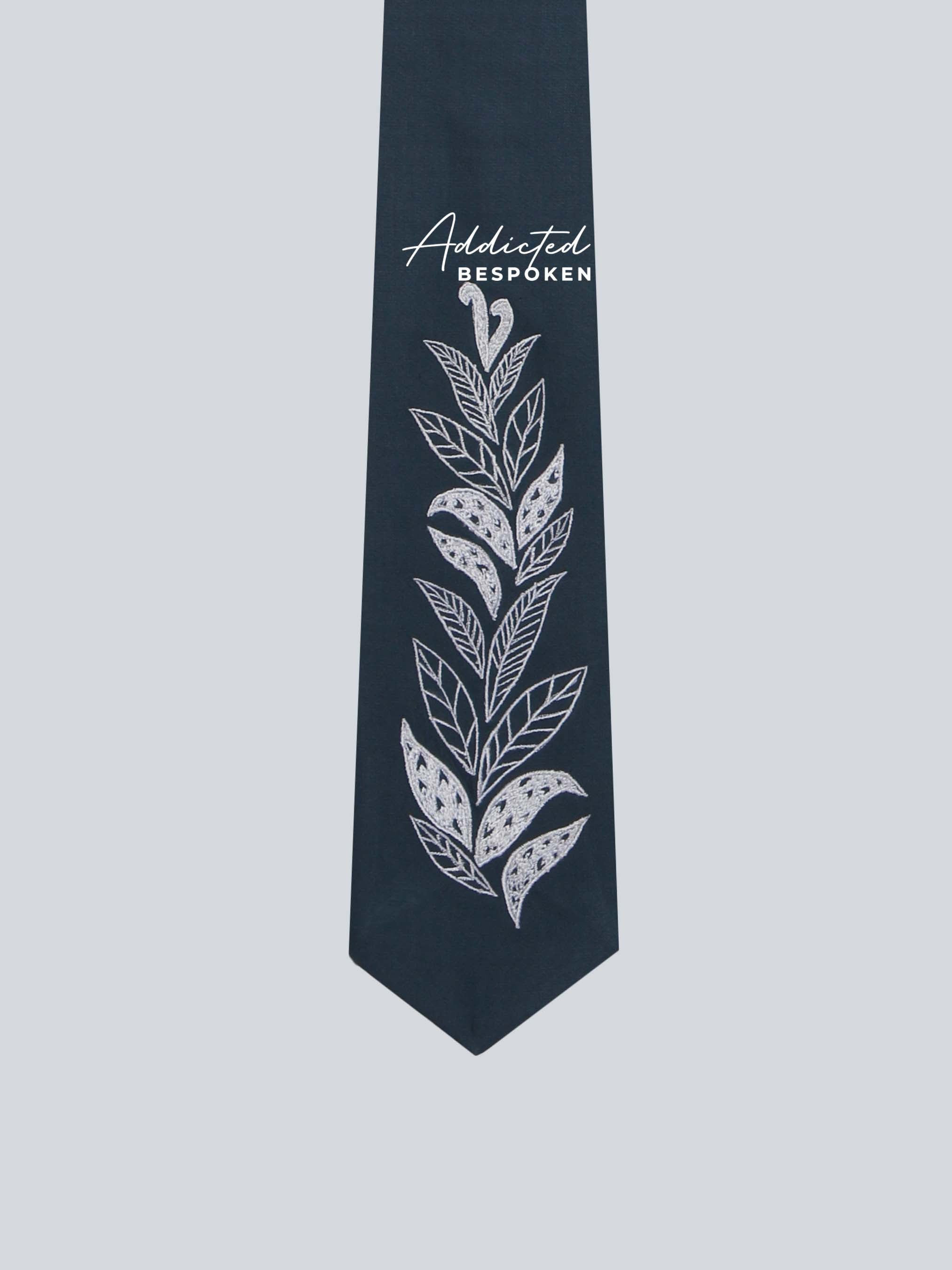Leaf Embroidered Western Suit Addicted Bespoken