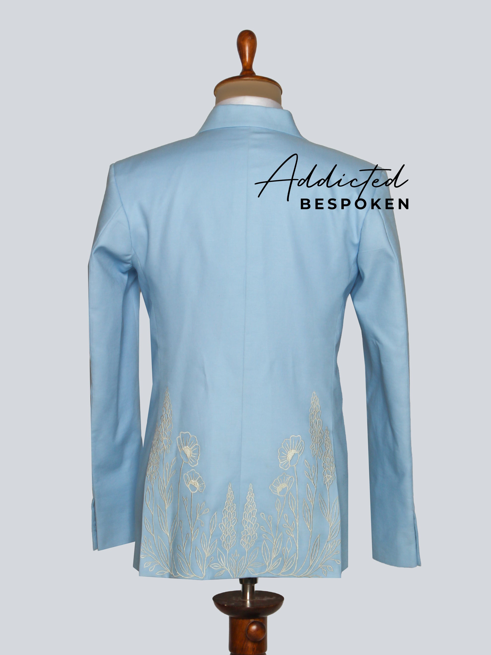 Embroidered Wedding Suit
