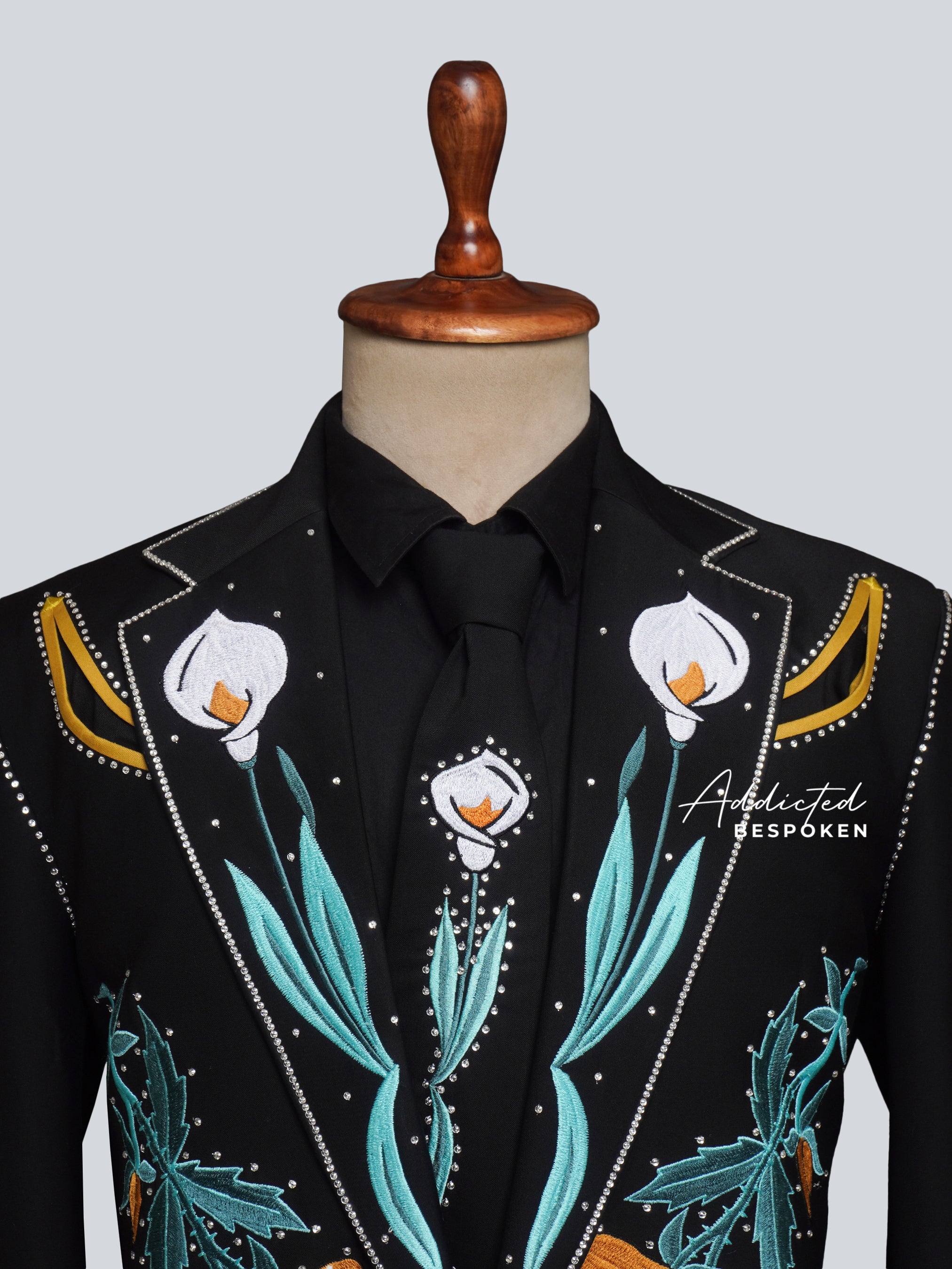 Blooming Majesty Embroidered Suit