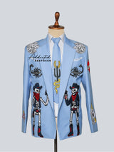 Skyfall Embroidered Couture Suit