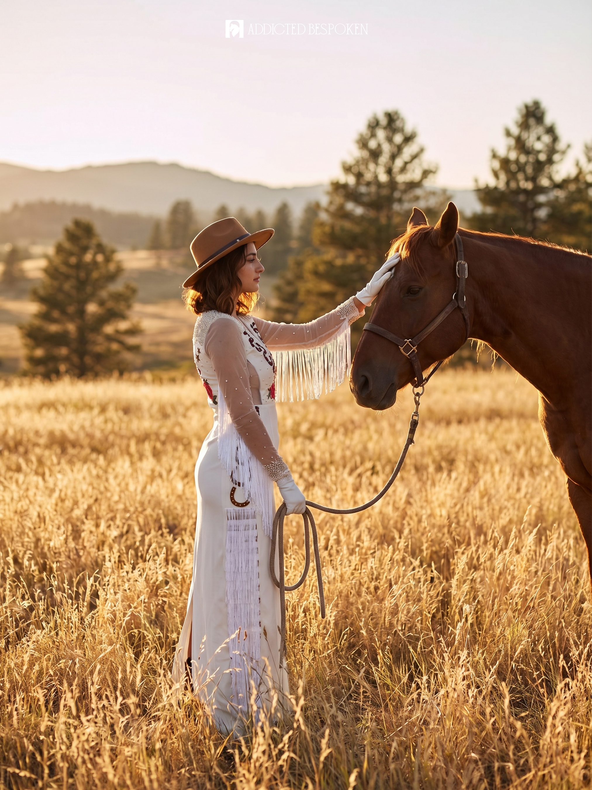 Cowgirl Bridal Dress Addicted Bespoken