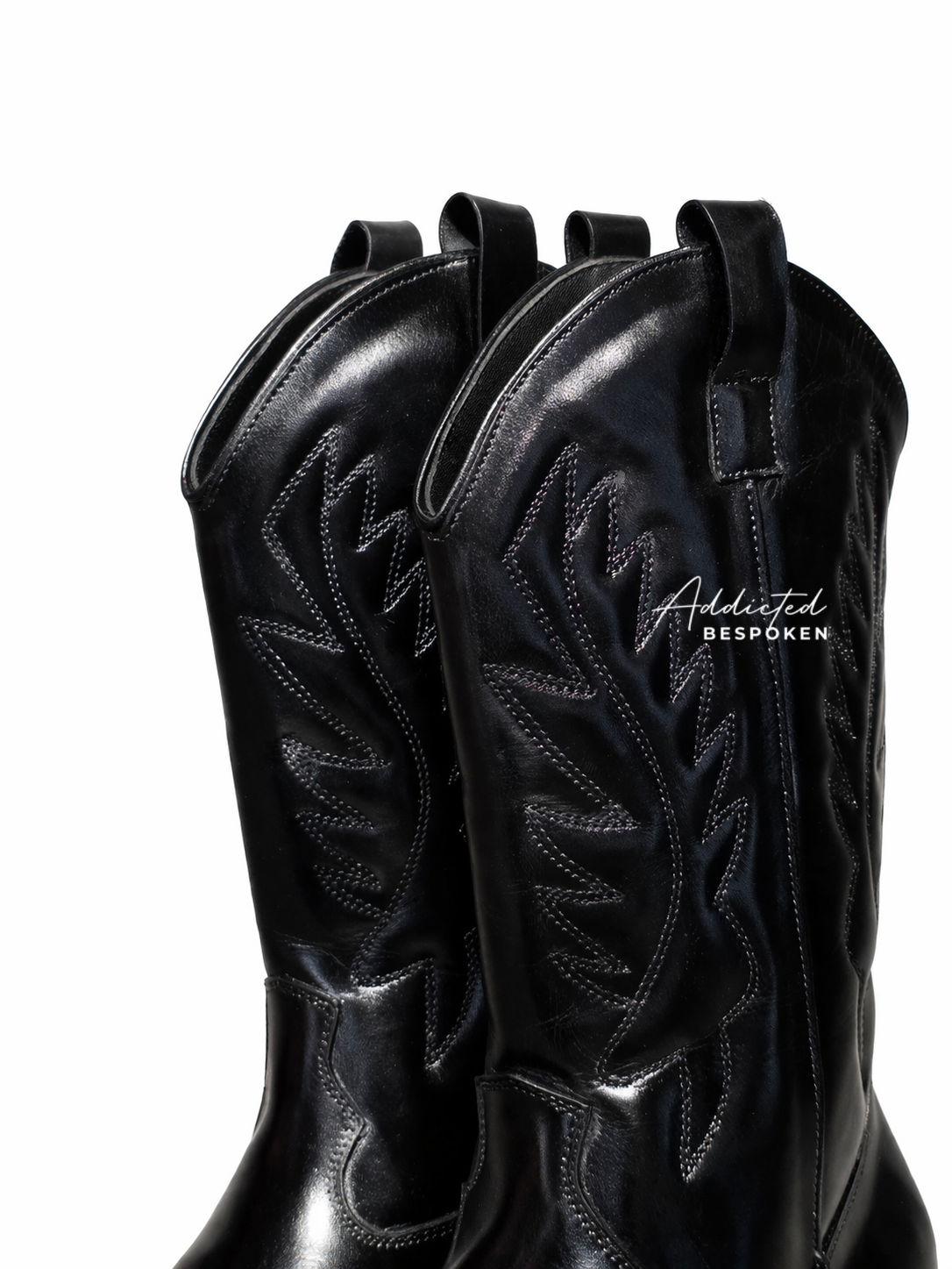 Midnight Cowboy Boots Addicted Bespoken