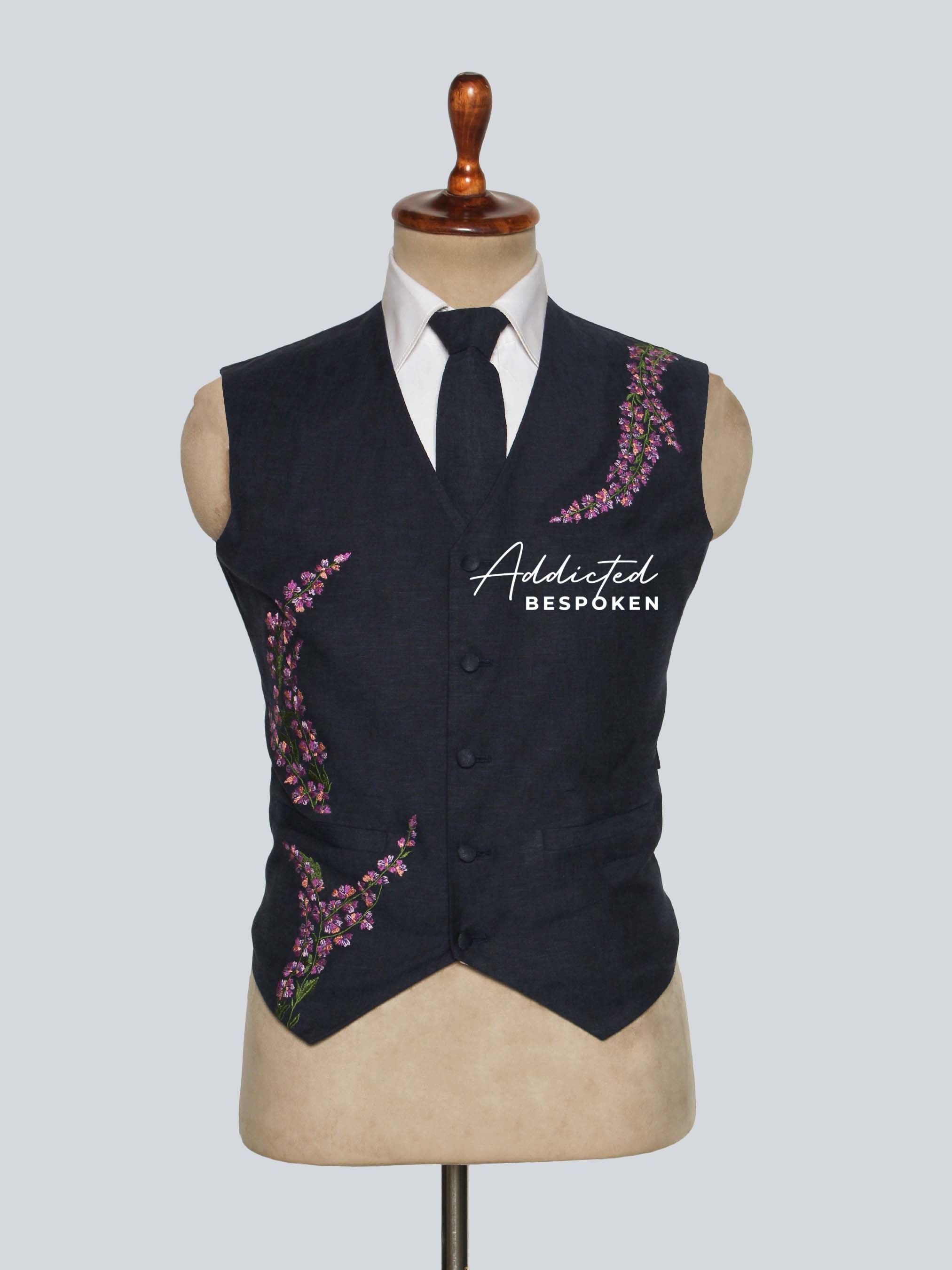 Wildflower Embroidered Suit Addicted Bespoken